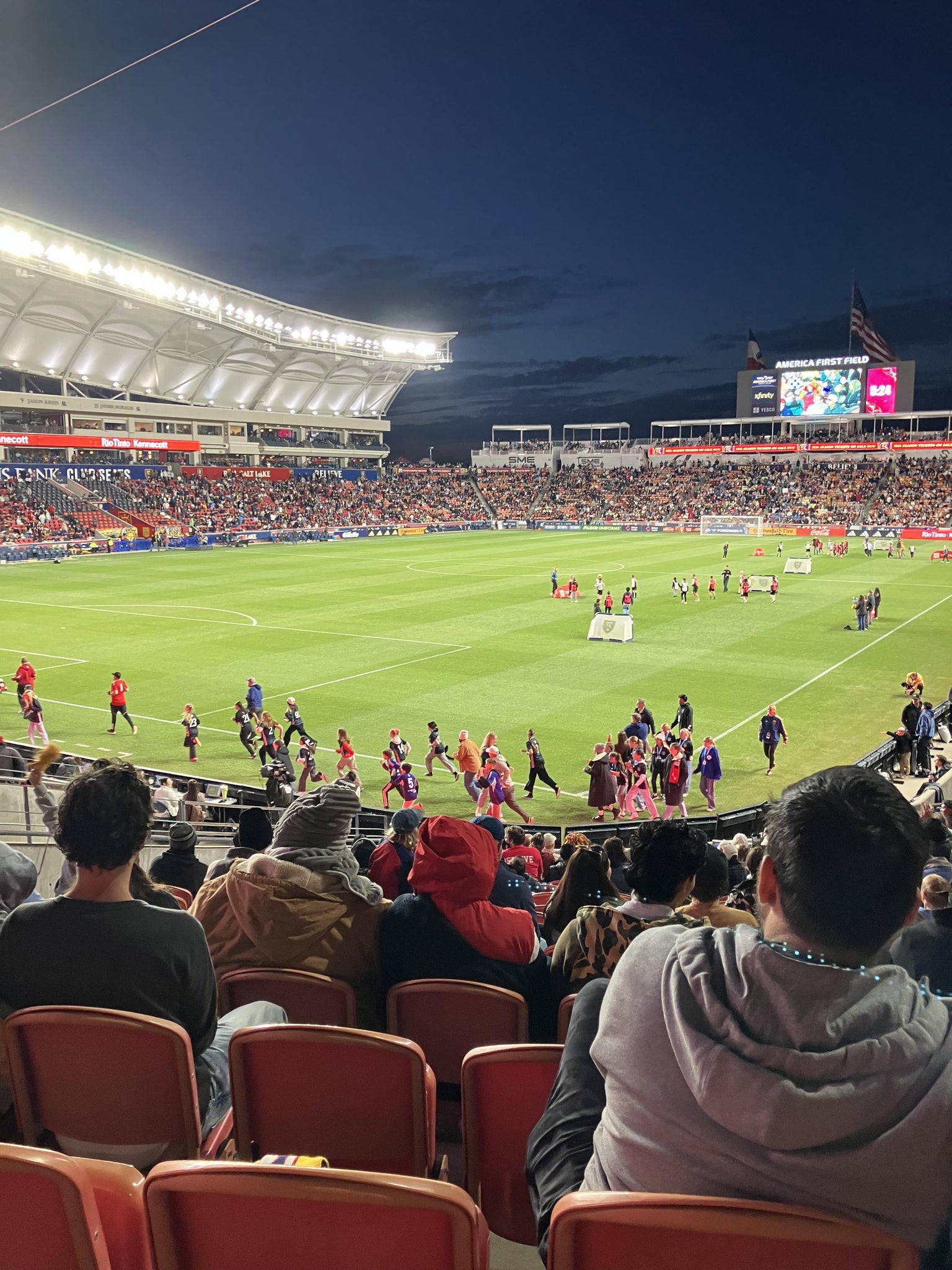 Real Fan View taken from Section 7 at America First Field by Andy B