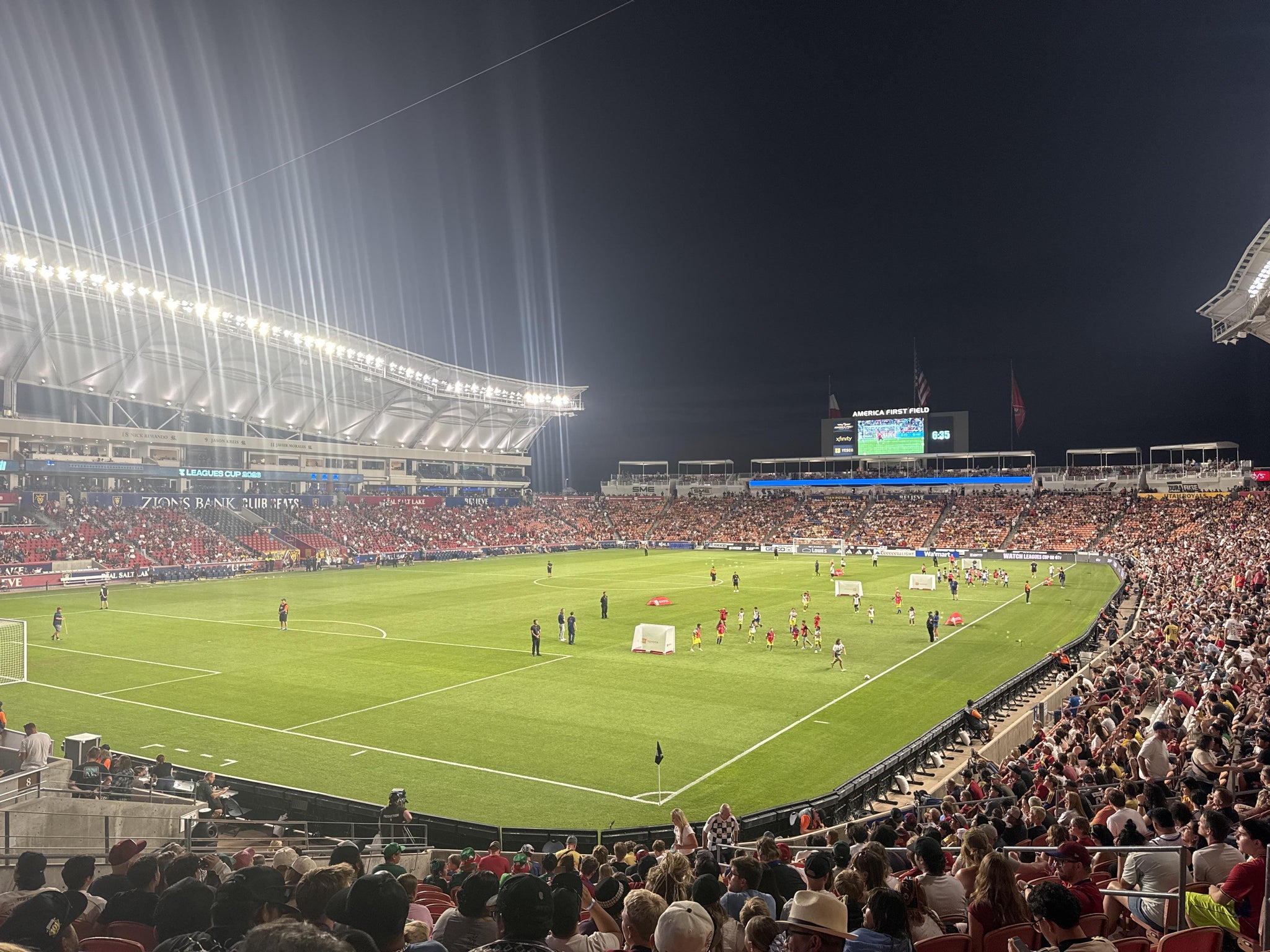 Real Fan View taken from Section 7 at America First Field by Luis L