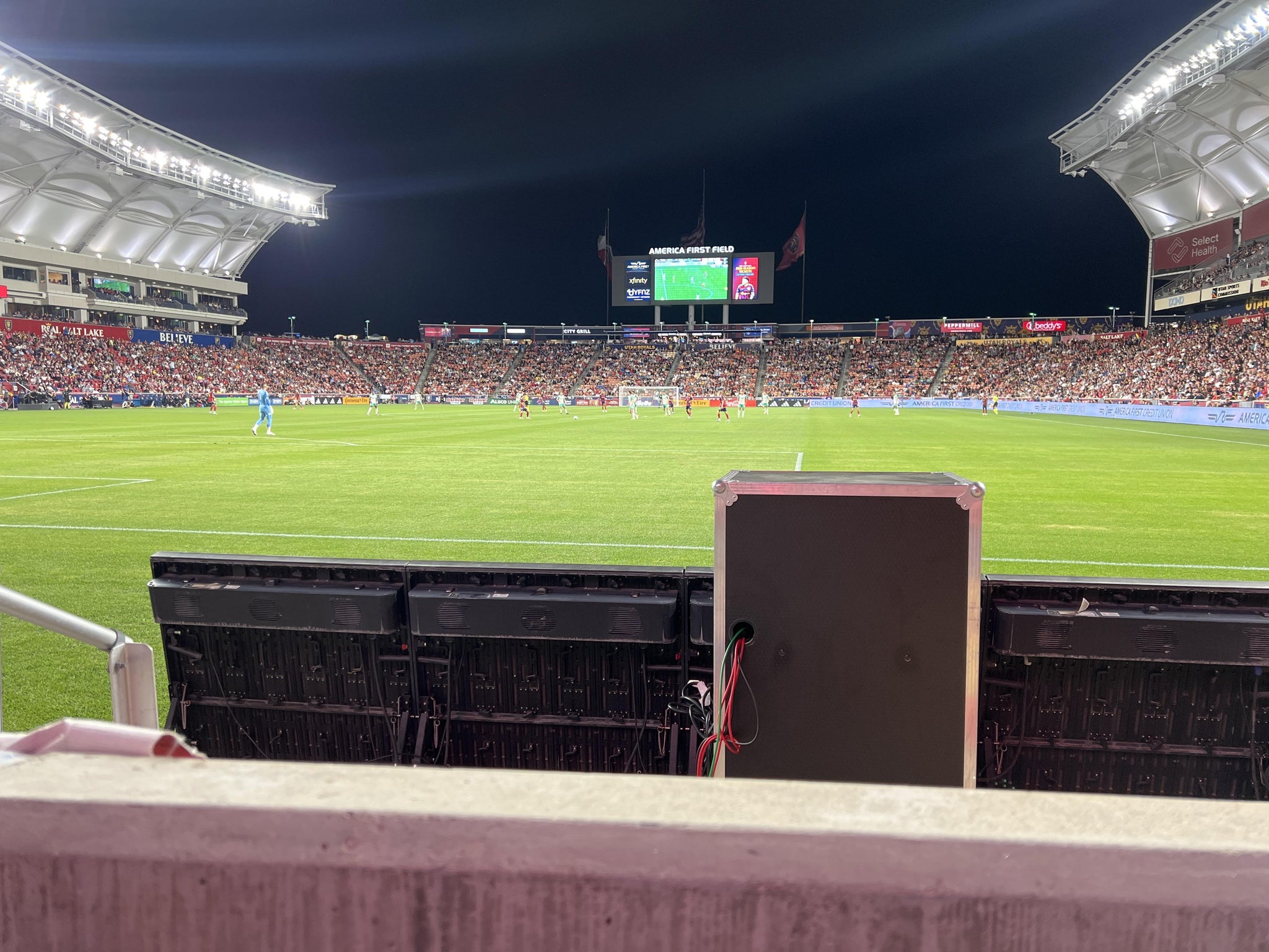 Real Fan View taken from Section 8 at America First Field by Matthew B