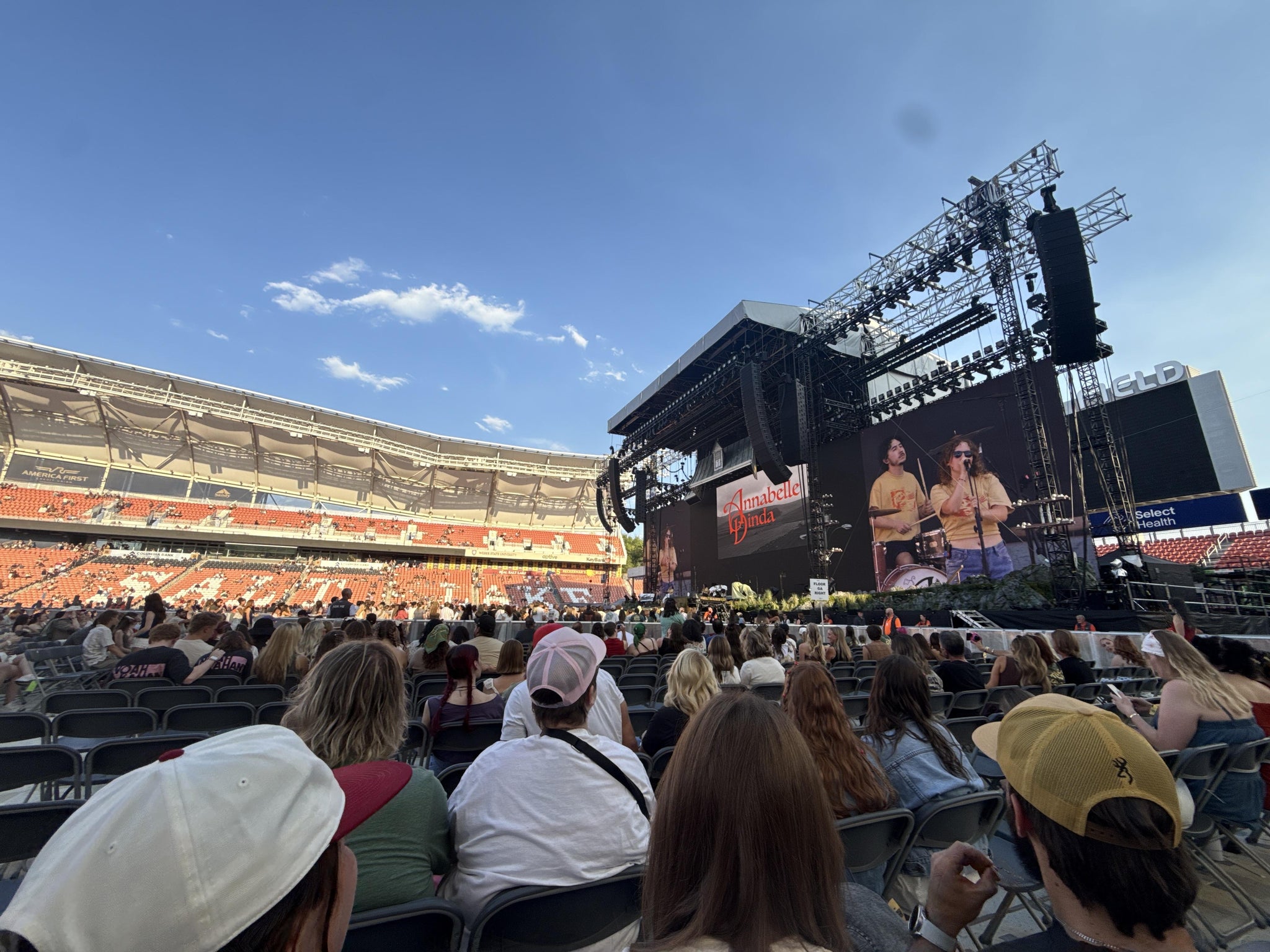 Real Fan View taken from Floor B at America First Field by Emily G
