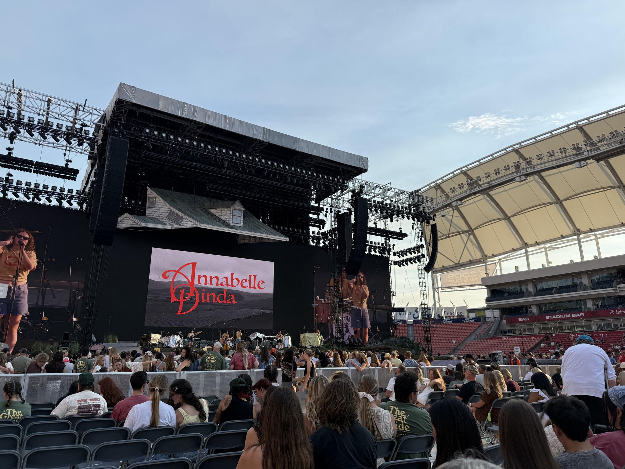 Real Fan View taken from Floor D at America First Field by Megan M