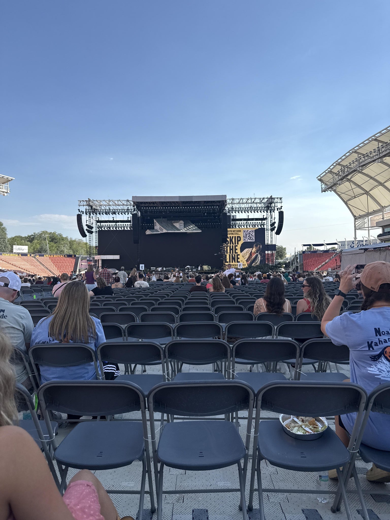 Real Fan View taken from Floor M at America First Field by Riley H
