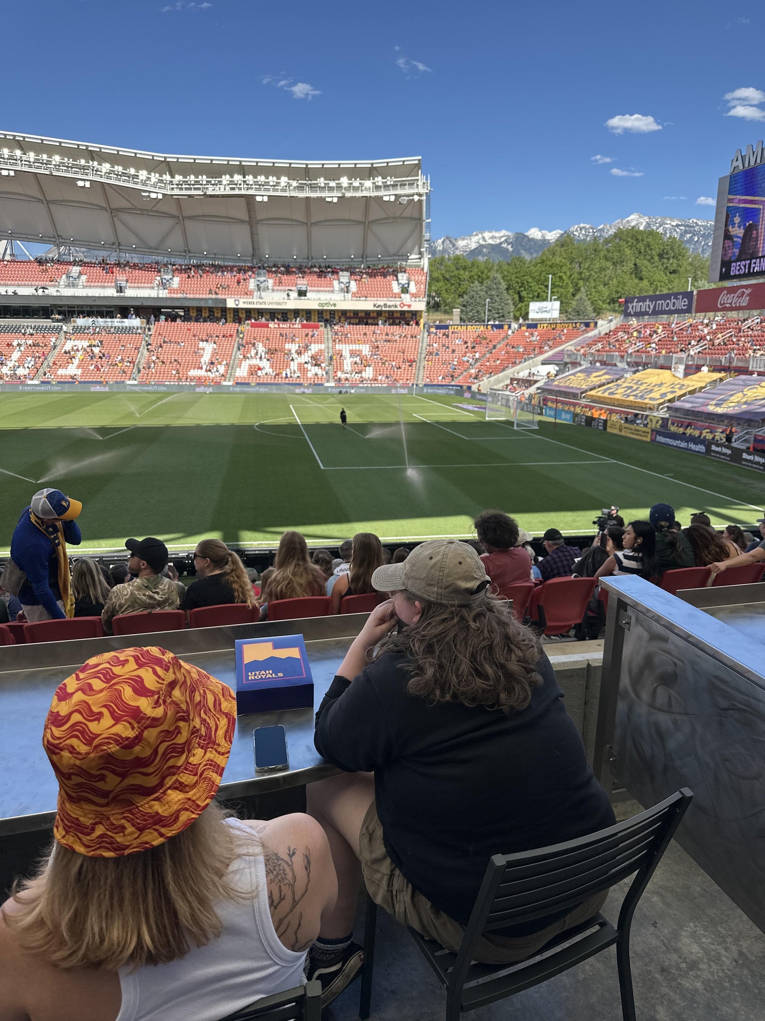 Real Fan View taken from Section LB 7 at America First Field by Chris B