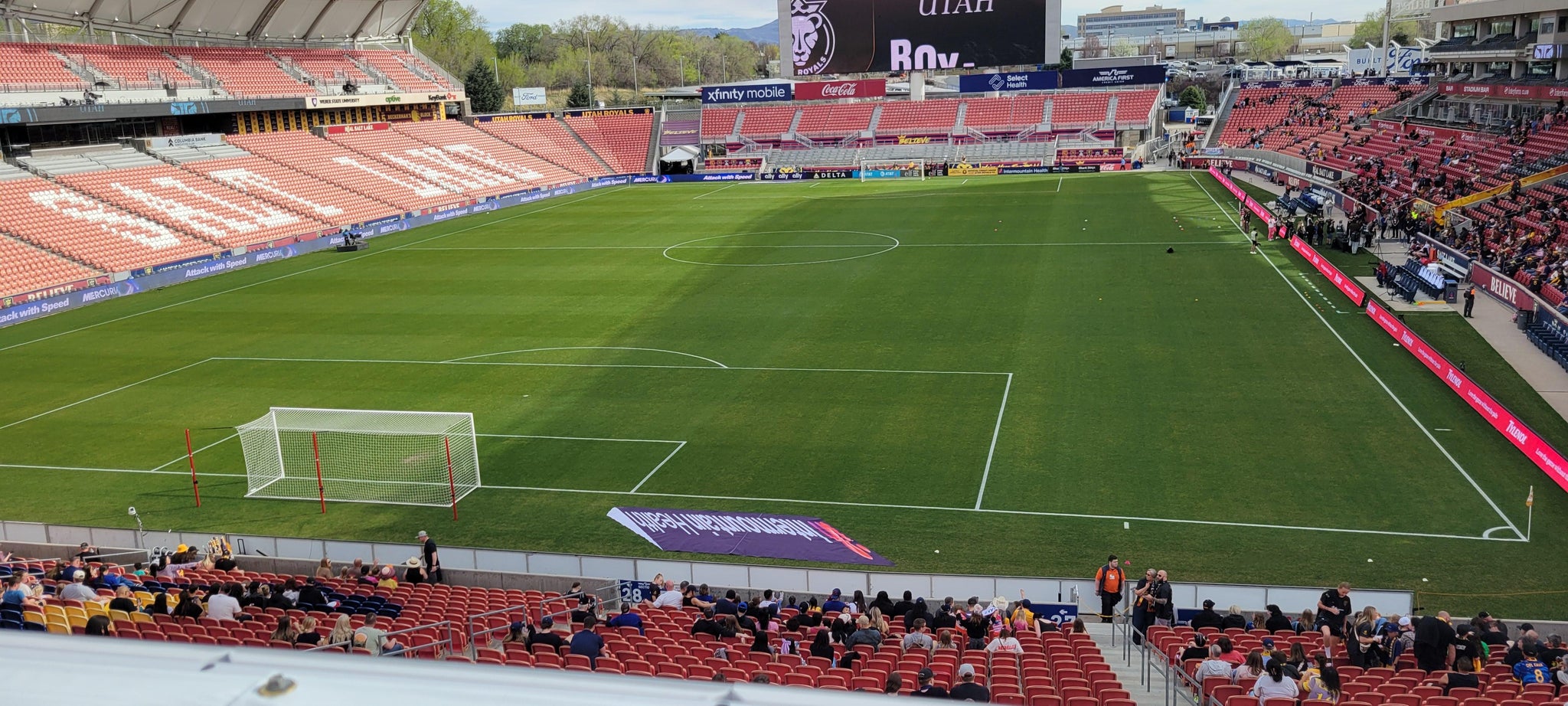 Real Fan View taken from Section N 227 at America First Field by Russell C