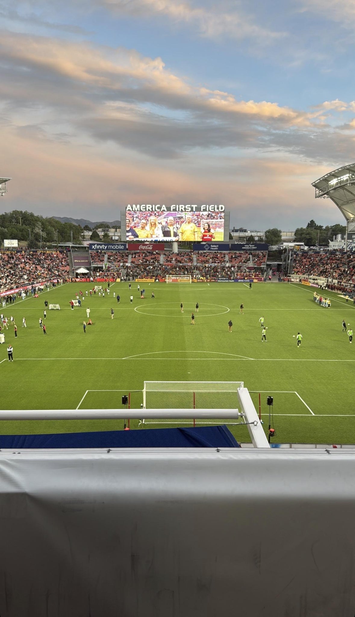 Real Fan View taken from Section N 229 at America First Field by Lauren H