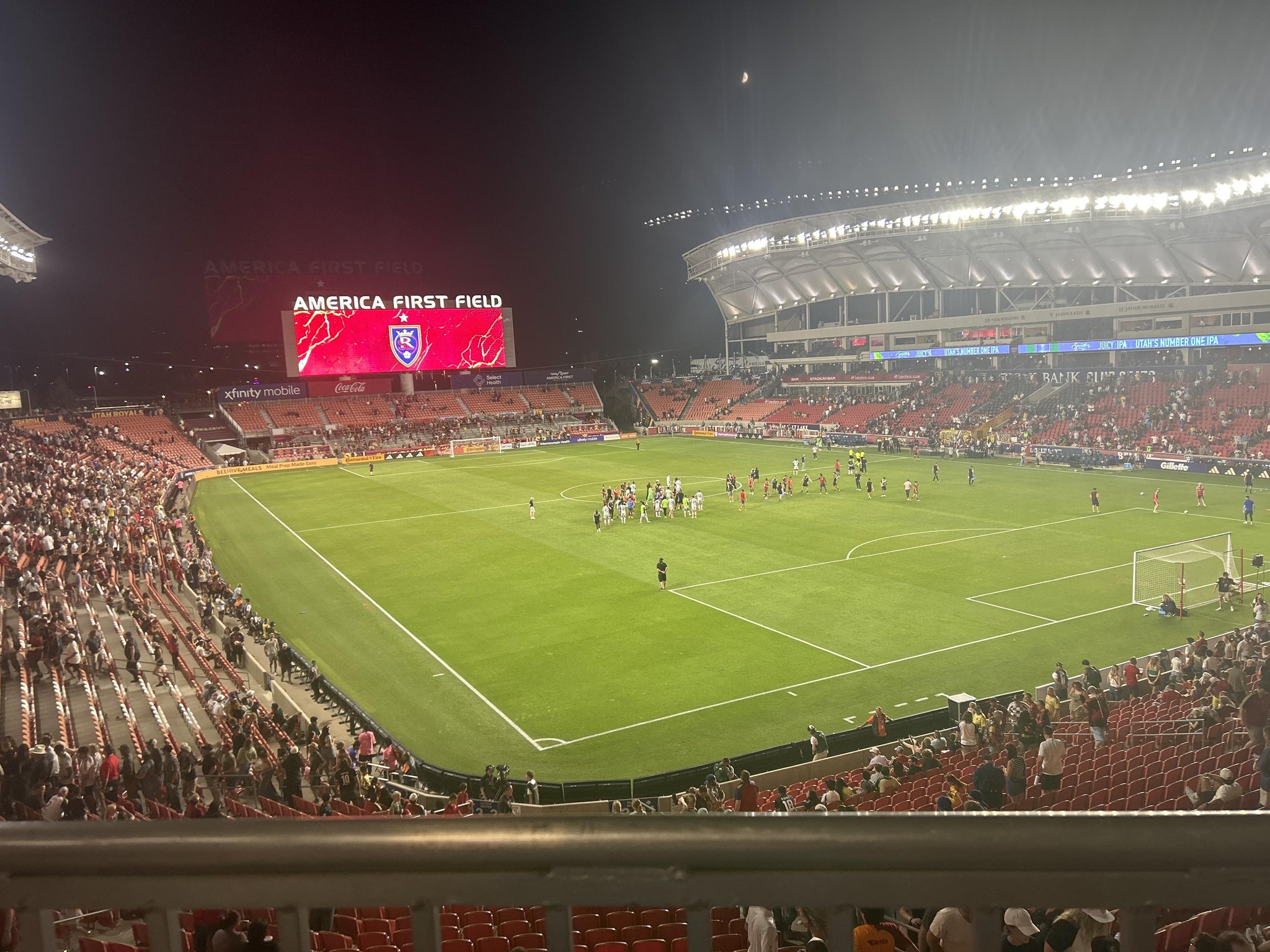 Real Fan View taken from Section N 232 at America First Field by Carolina L