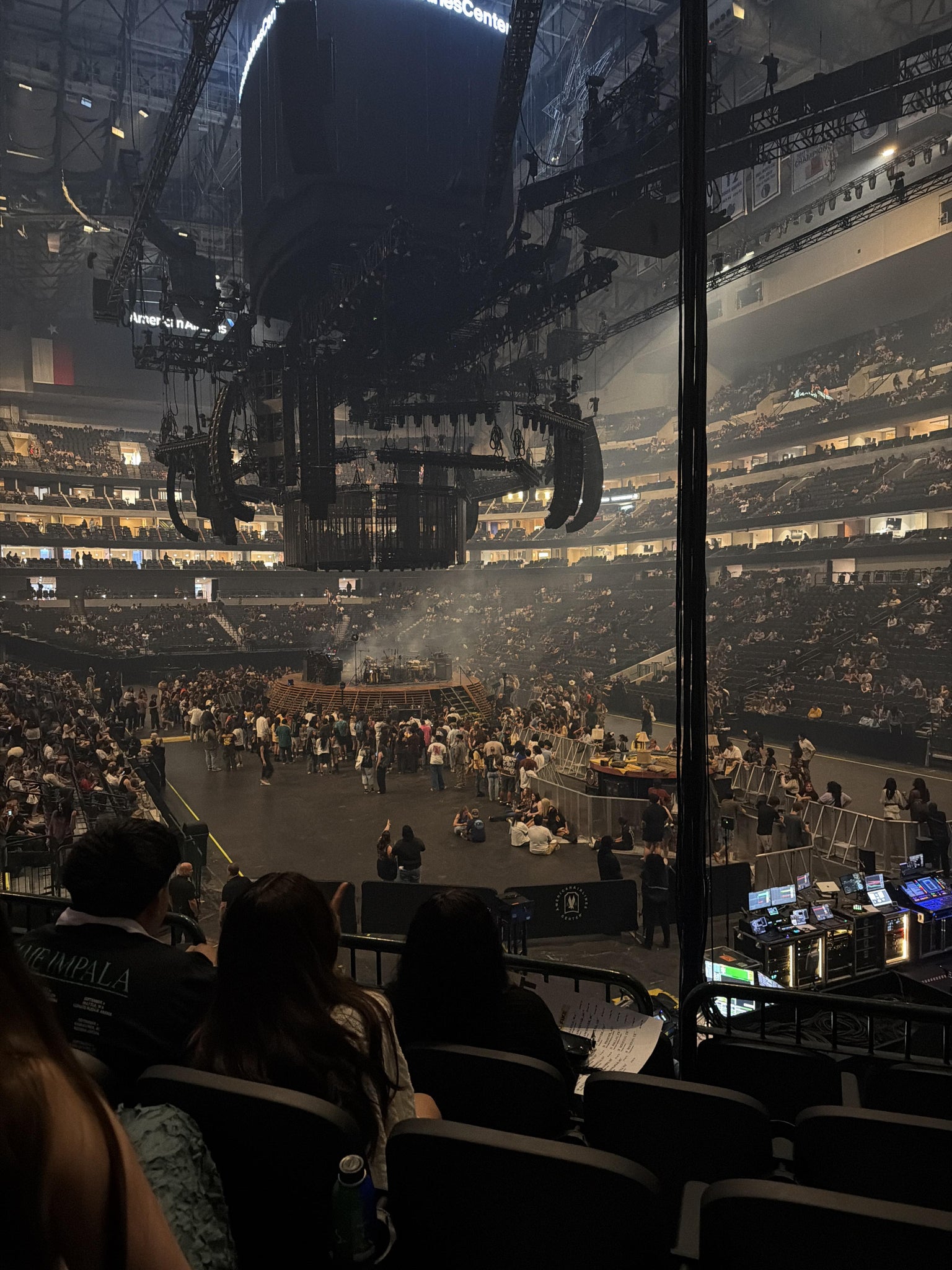 Real Fan View taken from Section 102 at American Airlines Center by Gabriel G