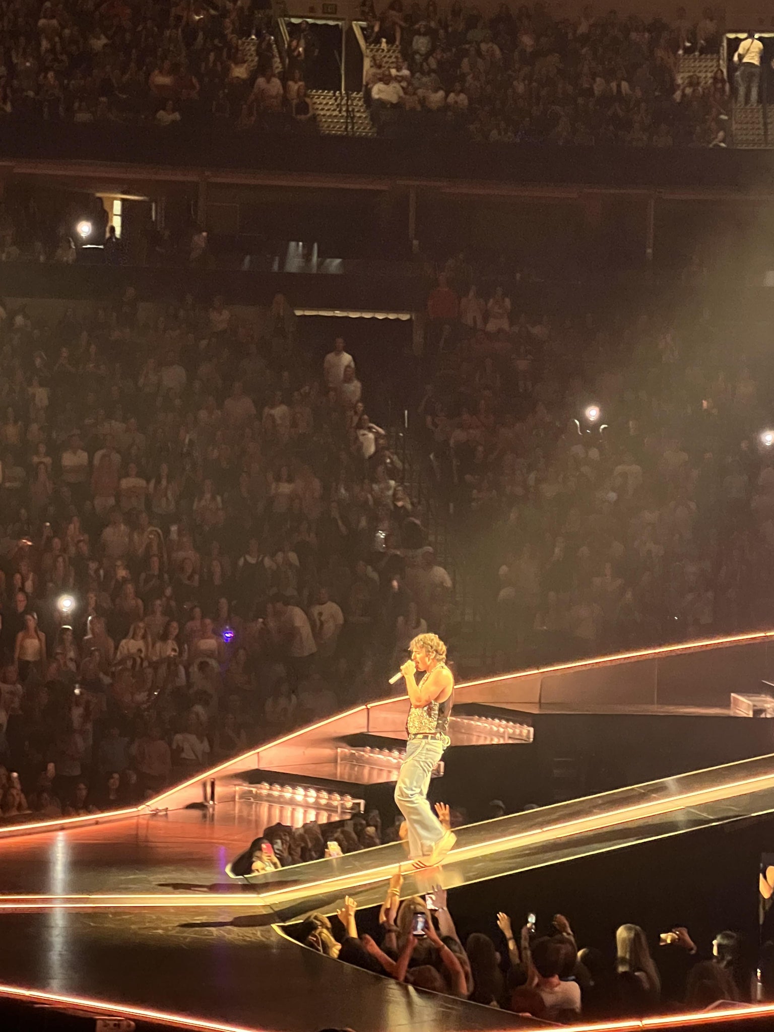 Real Fan View taken from Section 105 at American Airlines Center by Lisa S