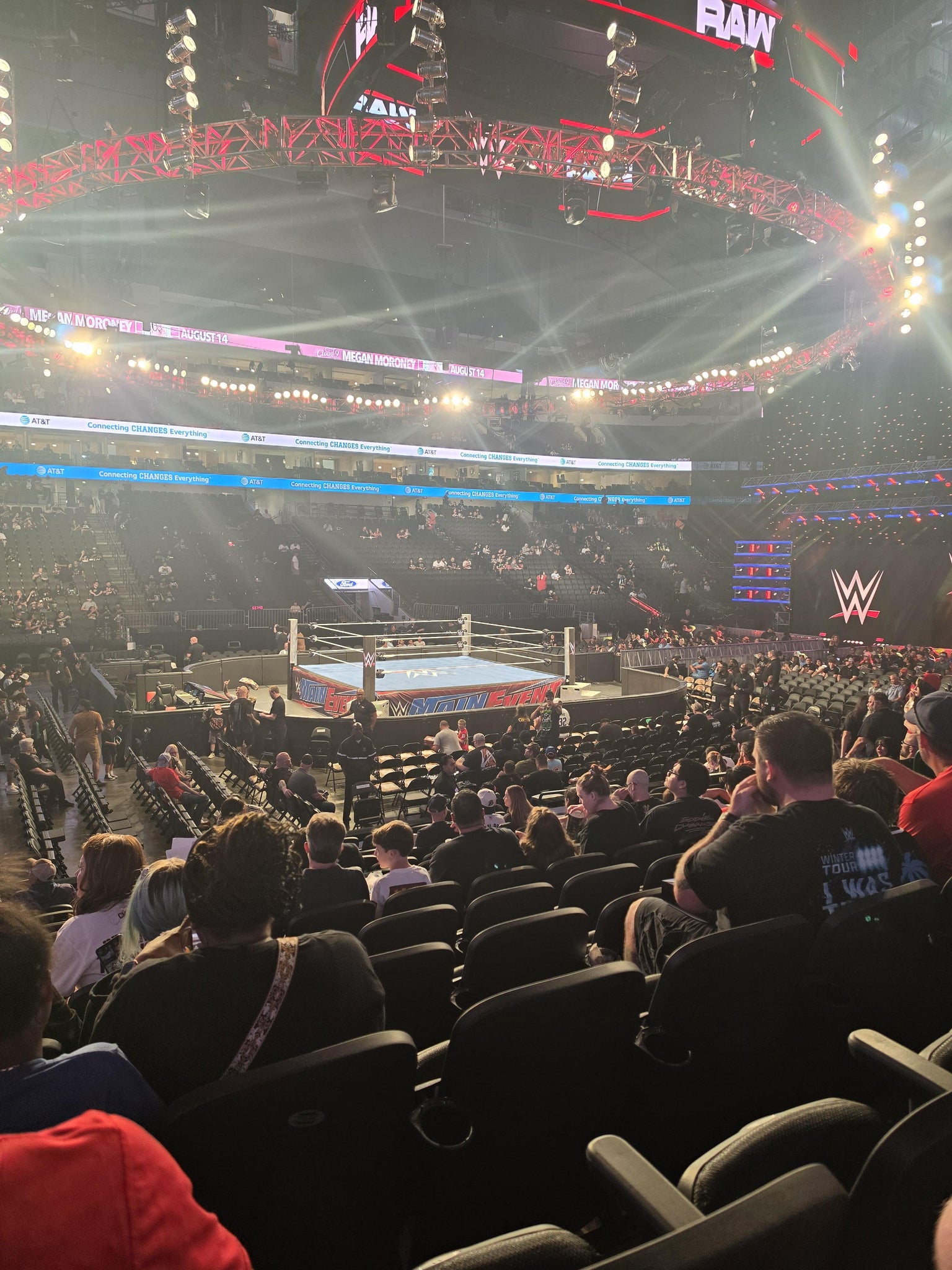 Real Fan View taken from Section 108 at American Airlines Center by Anonymous User