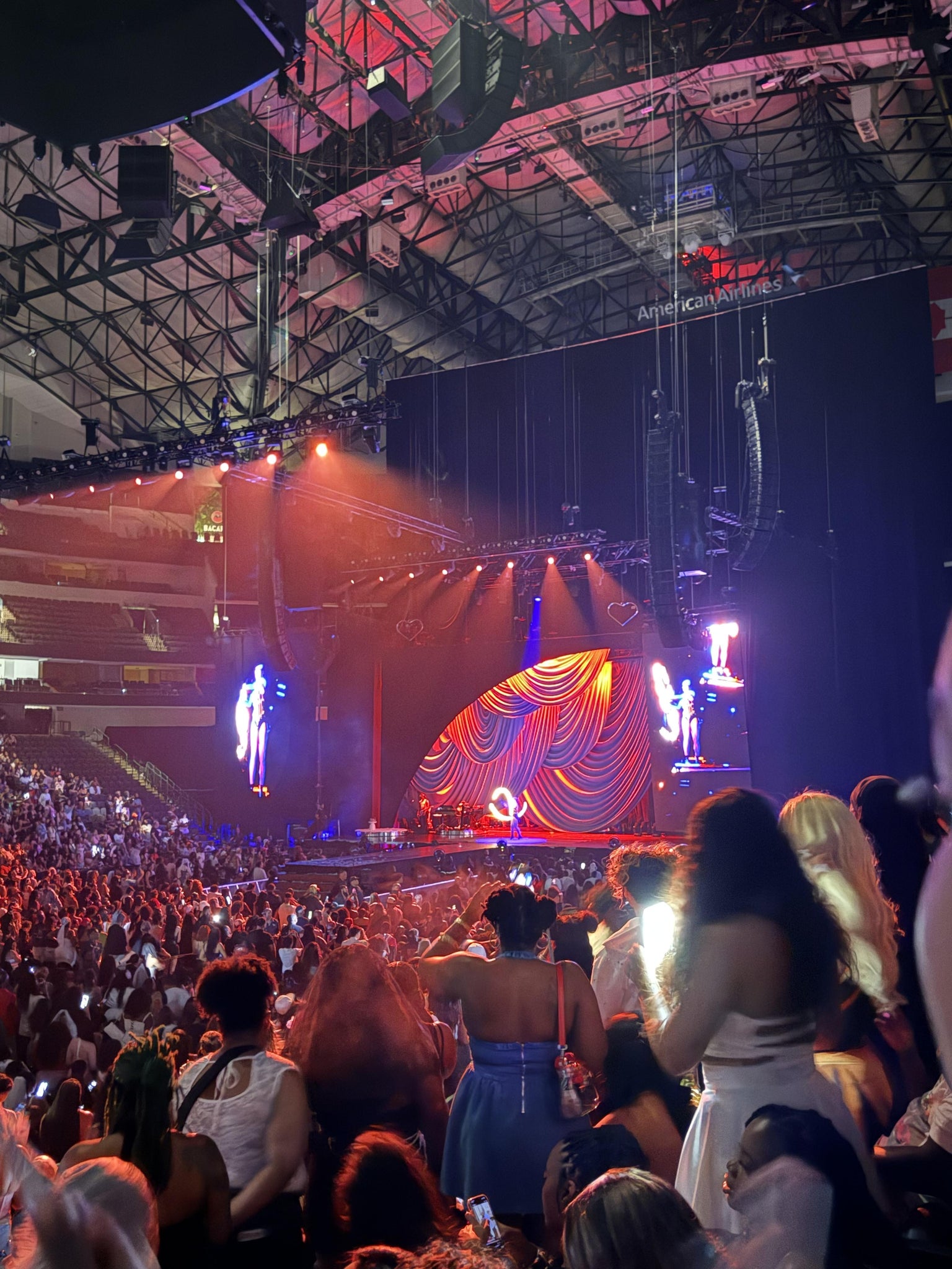 Real Fan View taken from Section 108 at American Airlines Center by Leyna H