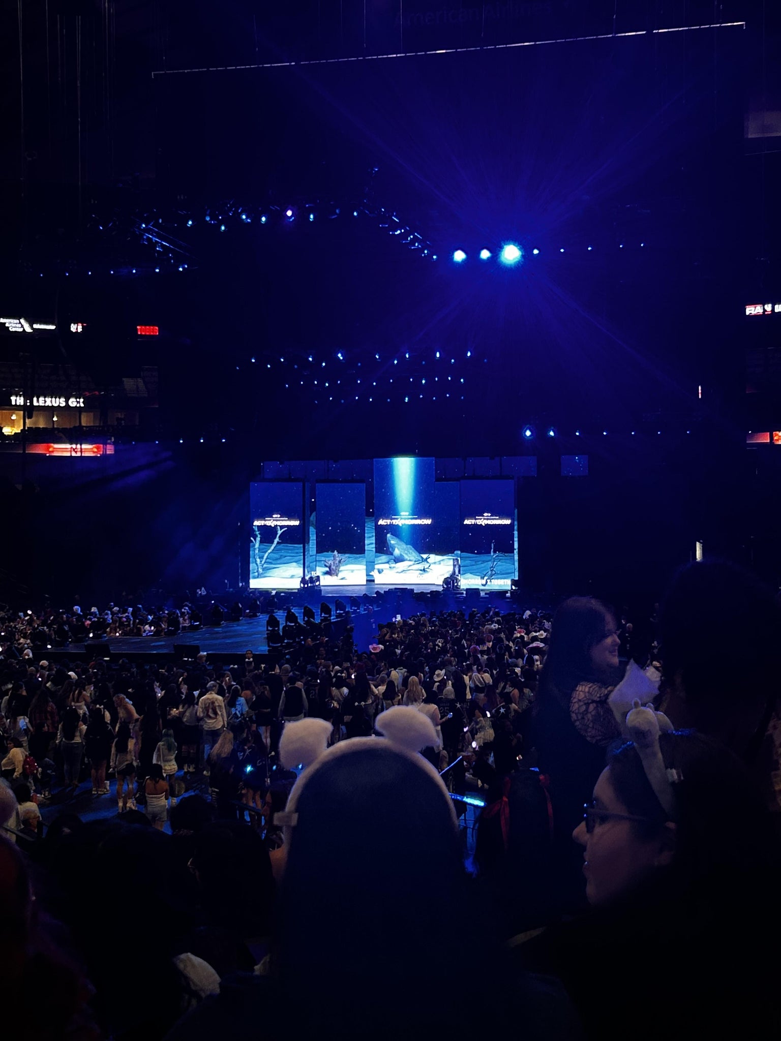 Real Fan View taken from Section 111 at American Airlines Center by Noemi T