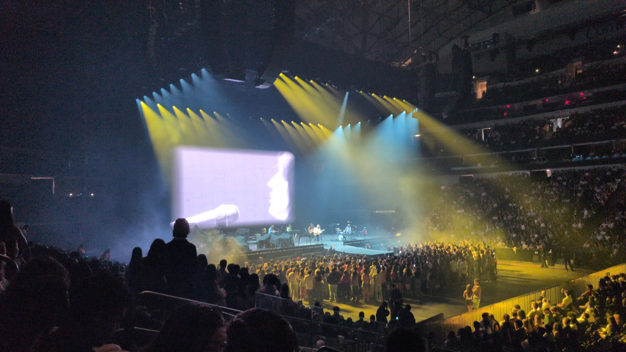 Real Fan View taken from Section 118 at American Airlines Center by Benjamin C