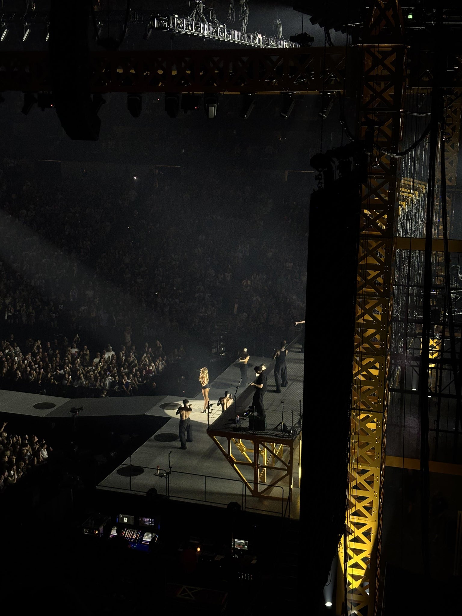 Real Fan View taken from Section 205 at American Airlines Center by Shania N