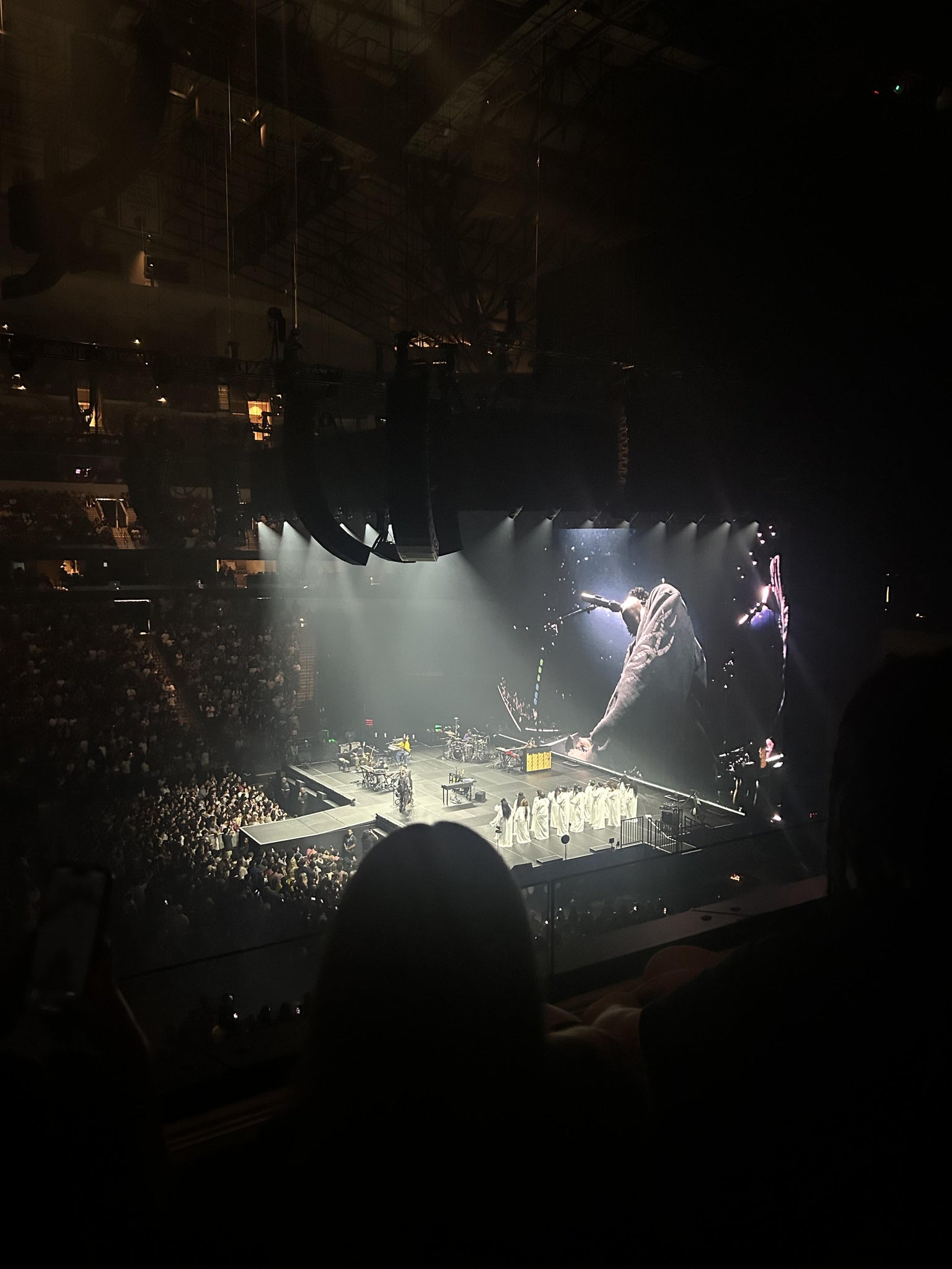 Real Fan View taken from Section 209 at American Airlines Center by Sergio R