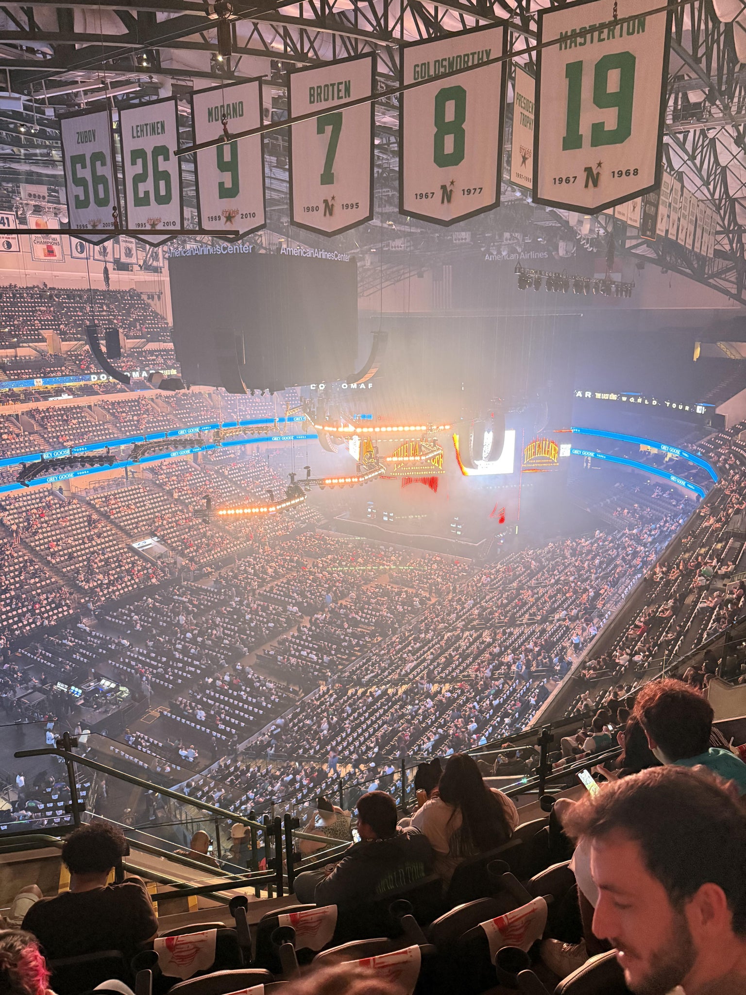 Real Fan View taken from Section 314 at American Airlines Center by Levi H
