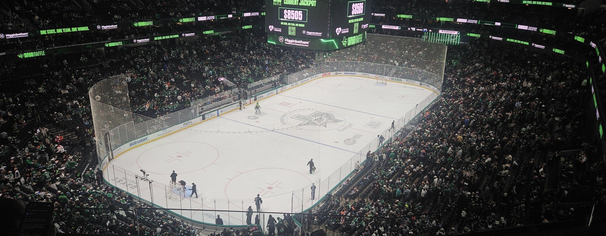 Real Fan View taken from Section 315 at American Airlines Center by Devon M