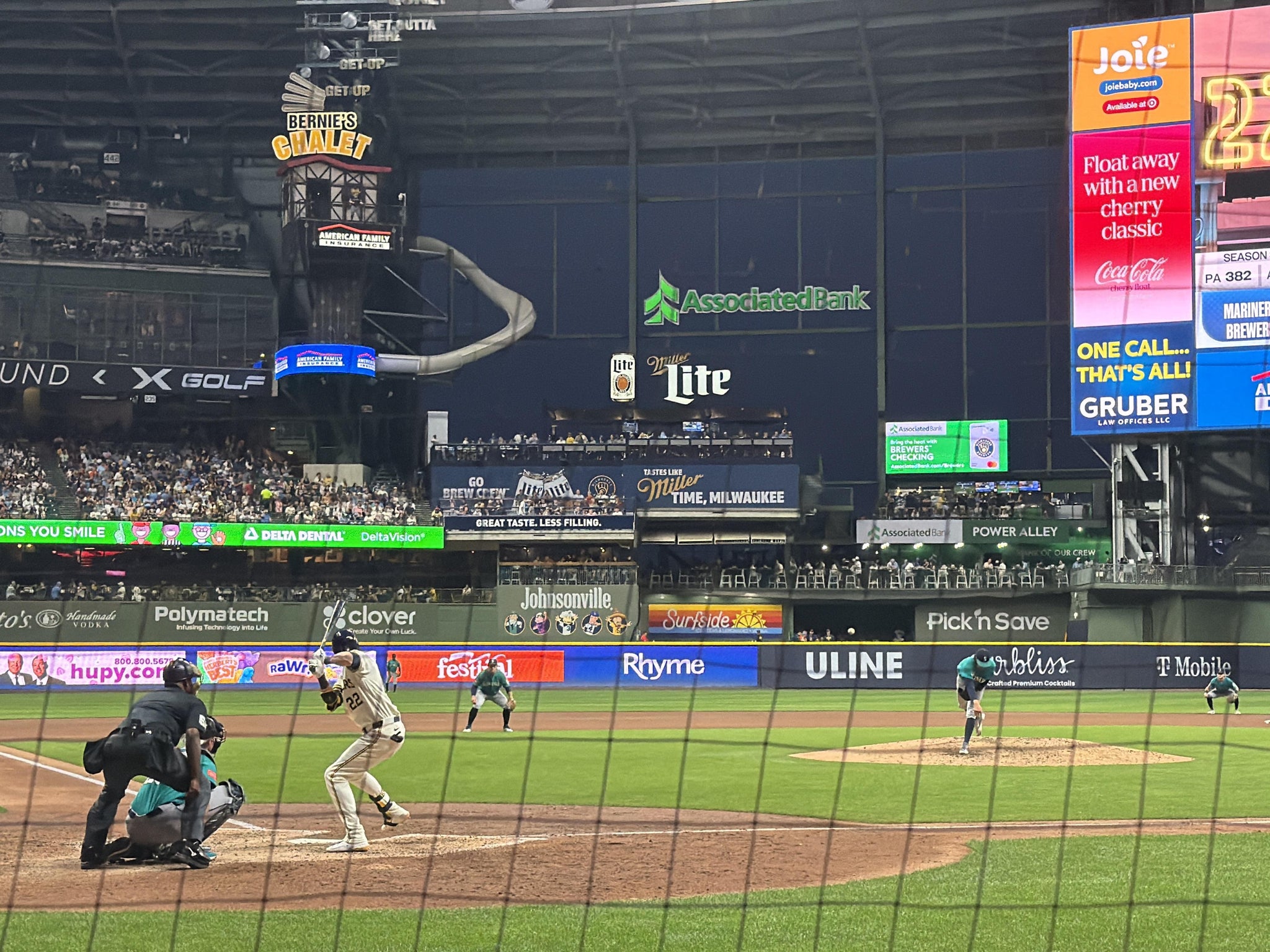 Real Fan View taken from Section 116 at American Family Field by James O