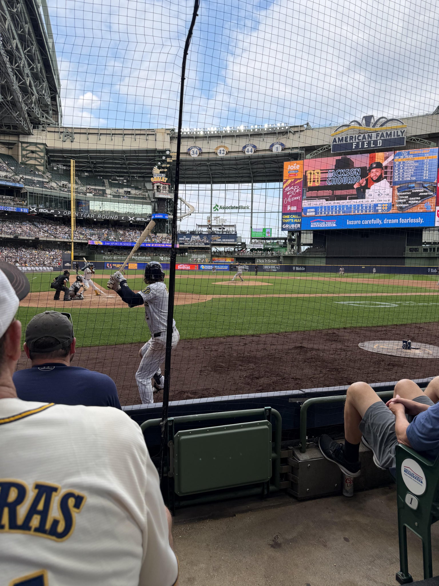 Real Fan View taken from Section 116 at American Family Field by Jeff H