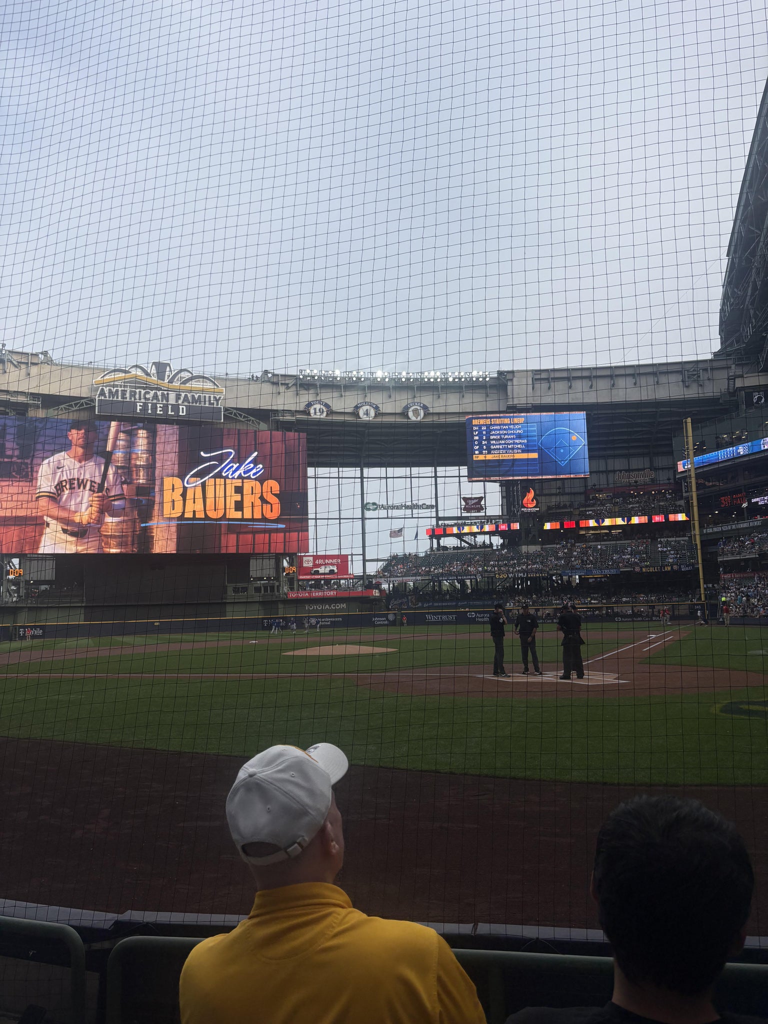 Real Fan View taken from Section 119 at American Family Field by Maxwell W