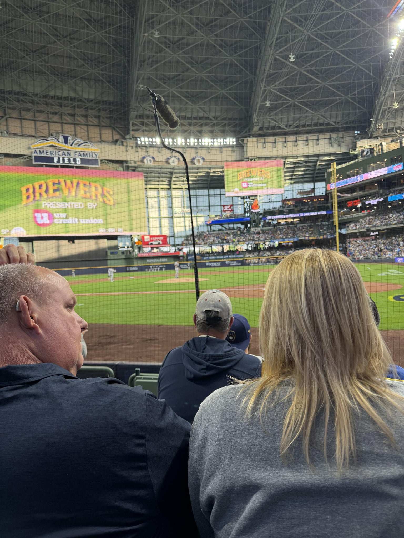 Real Fan View taken from Section 119 at American Family Field by Anonymous User
