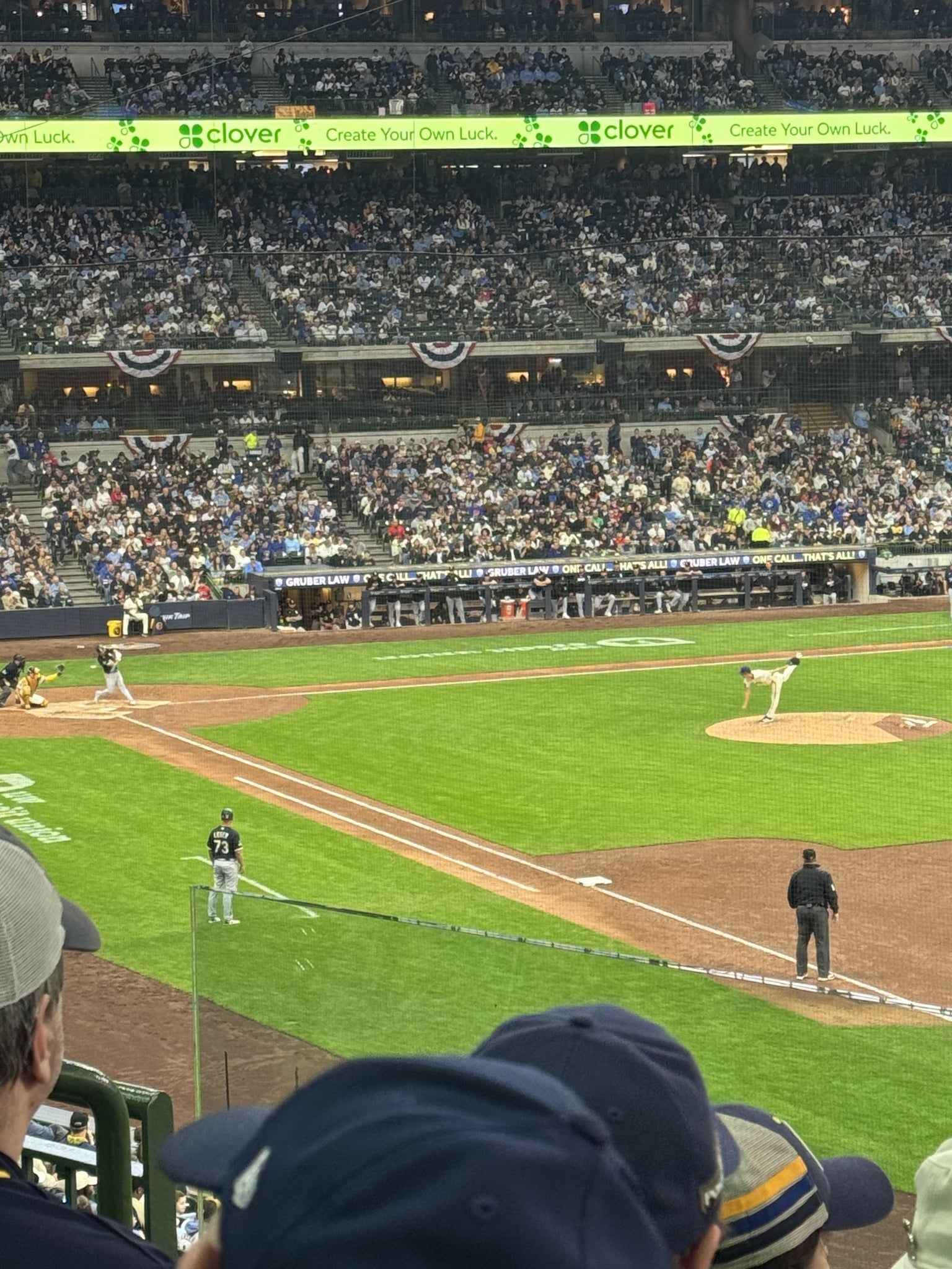 Real Fan View taken from Section 208 at American Family Field by Sebastian G