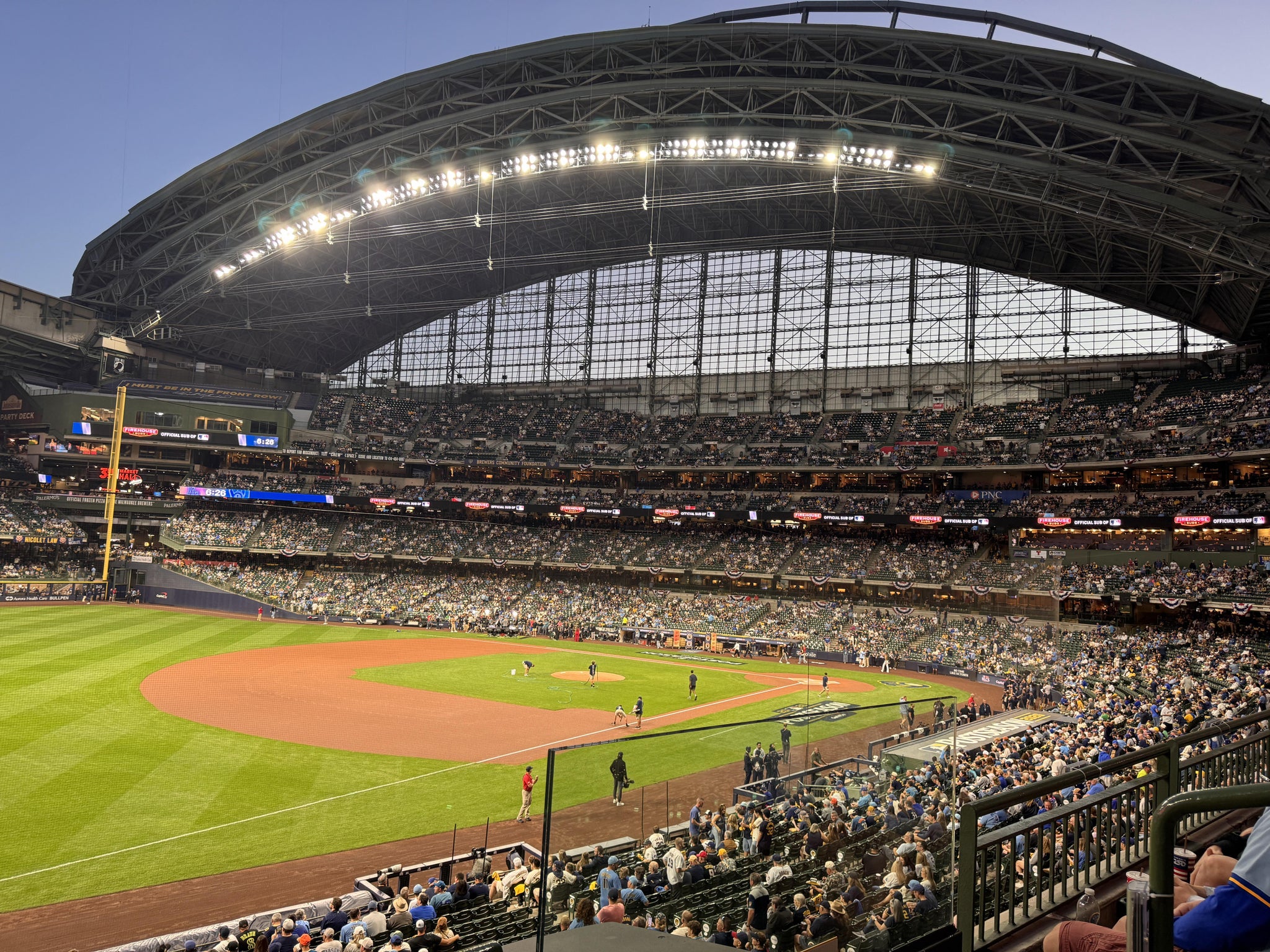 Real Fan View taken from Section 229 at American Family Field by Anonymous User