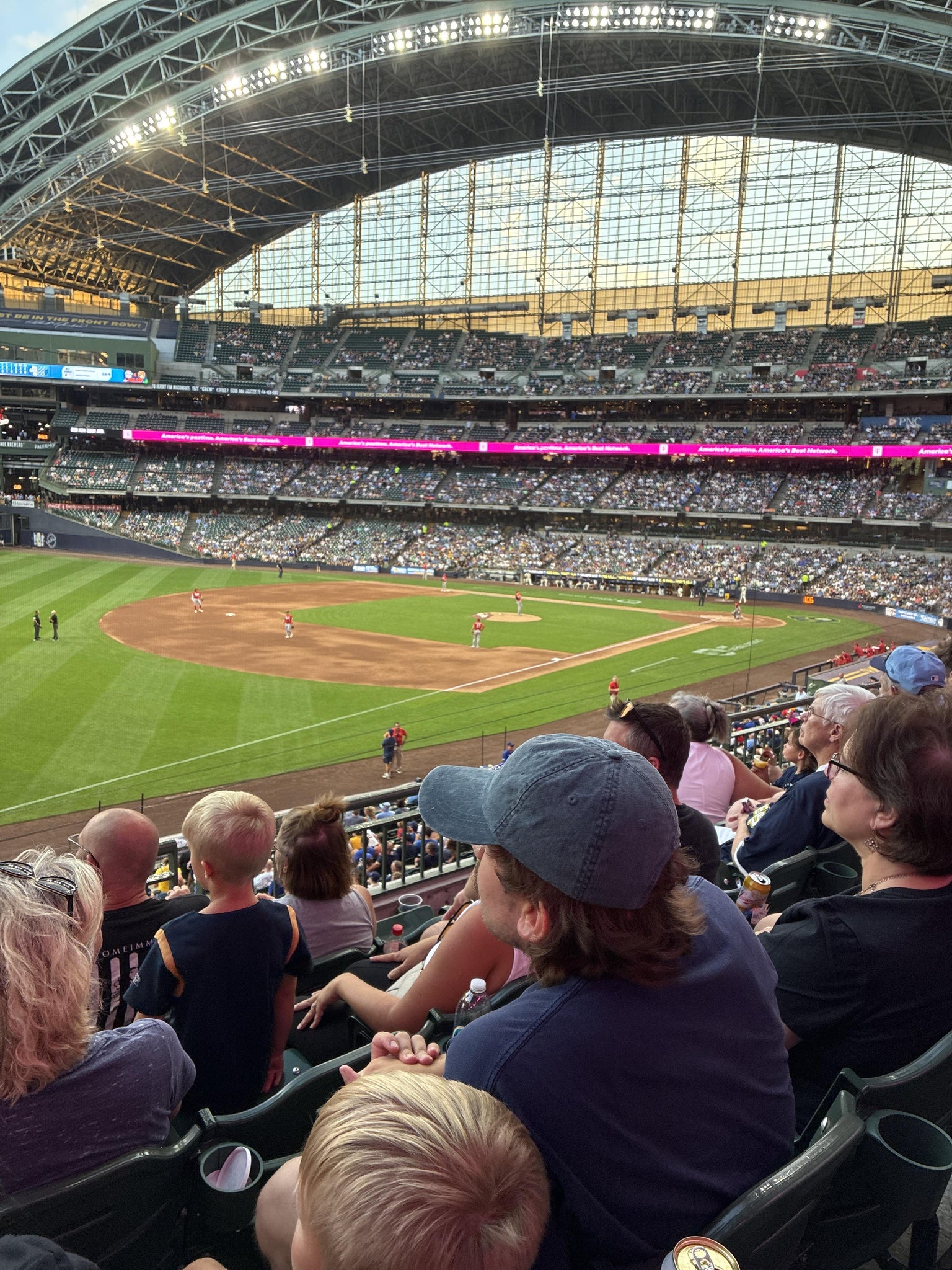 Real Fan View taken from Section 229 at American Family Field by Misty C