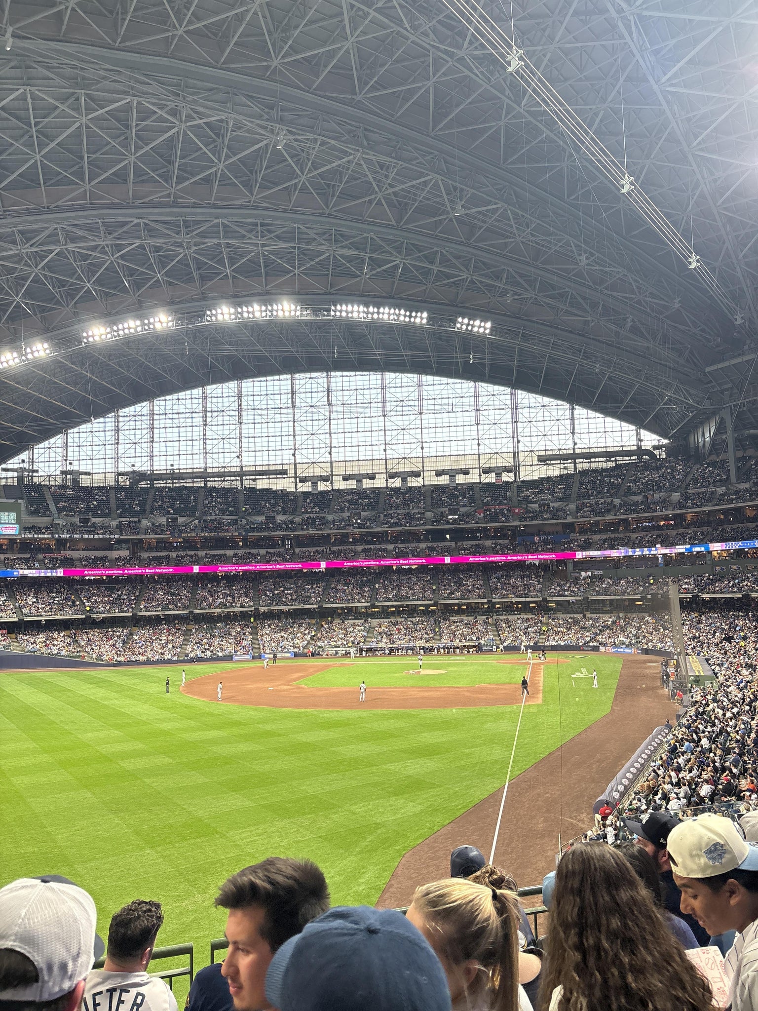 Real Fan View taken from Section 233 at American Family Field by Mellyis R