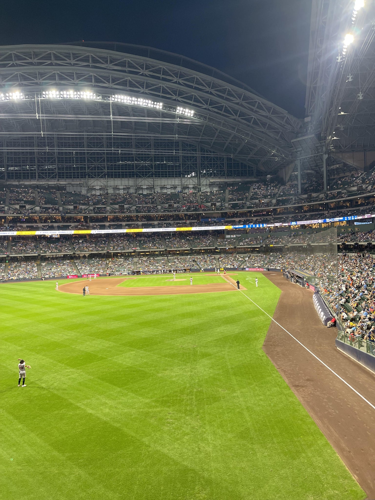 Real Fan View taken from Section 234 at American Family Field by John Z