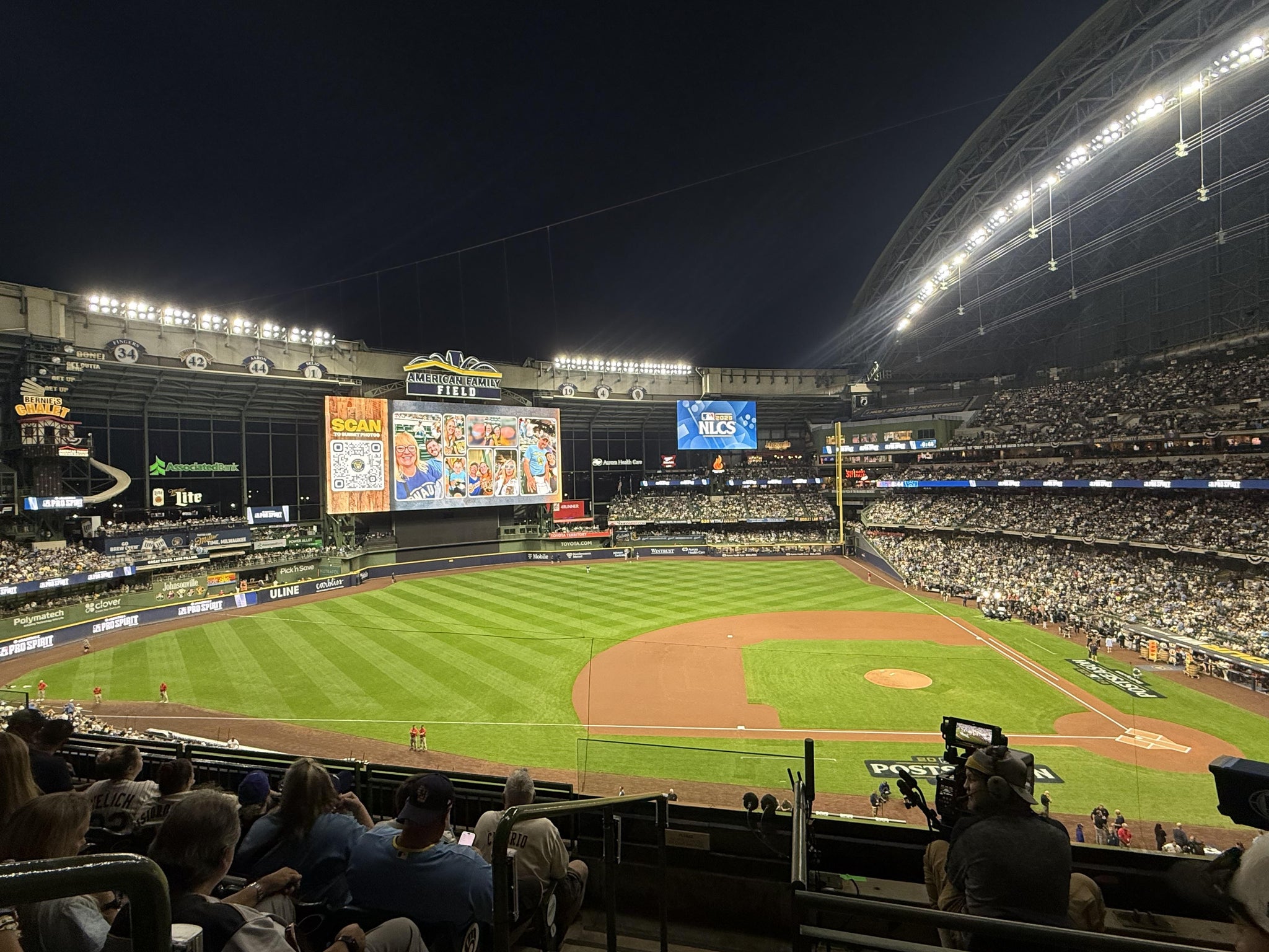 Real Fan View taken from Section 339 at American Family Field by Joel W
