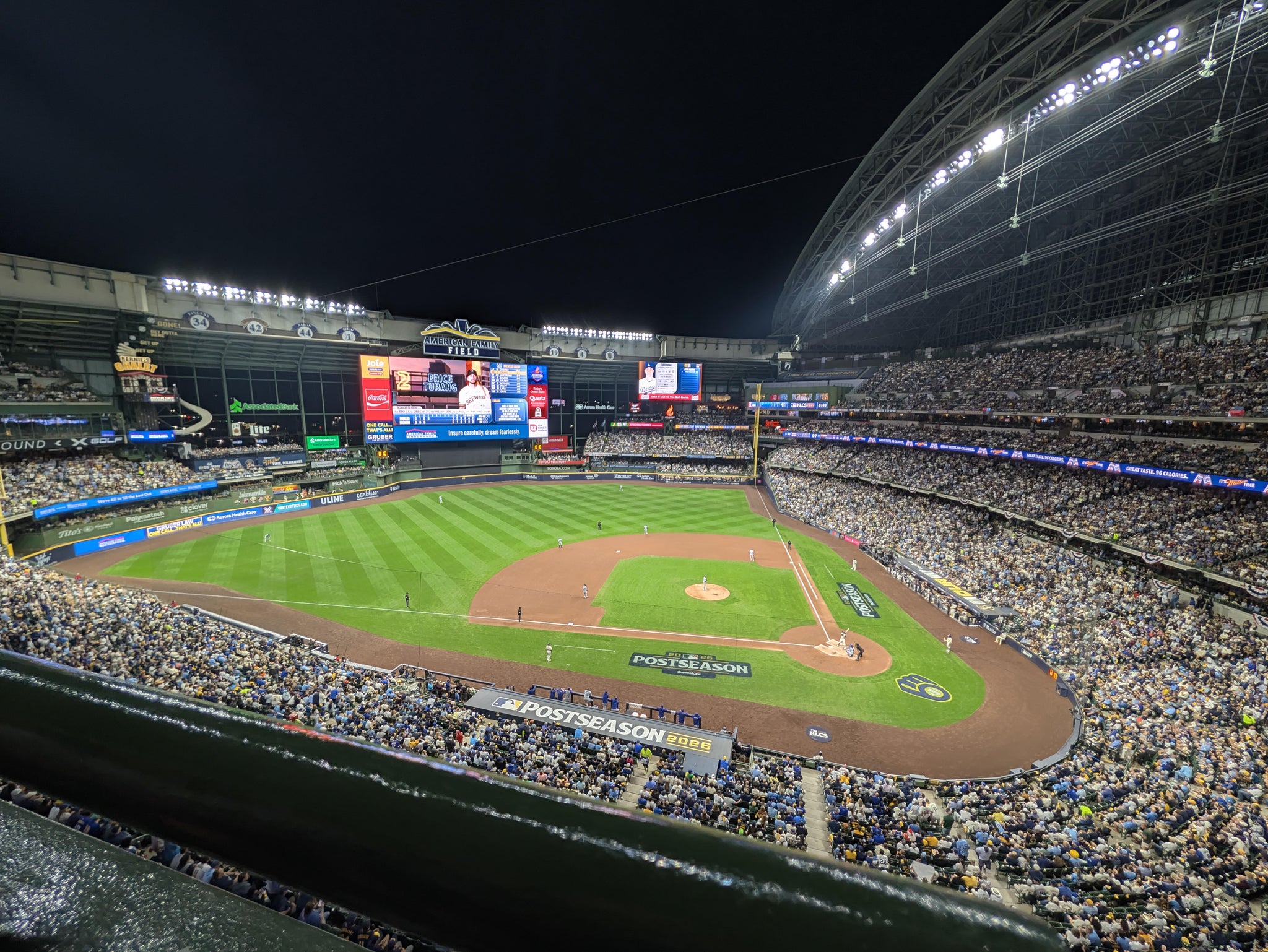 Real Fan View taken from Section 428 at American Family Field by Jordan P