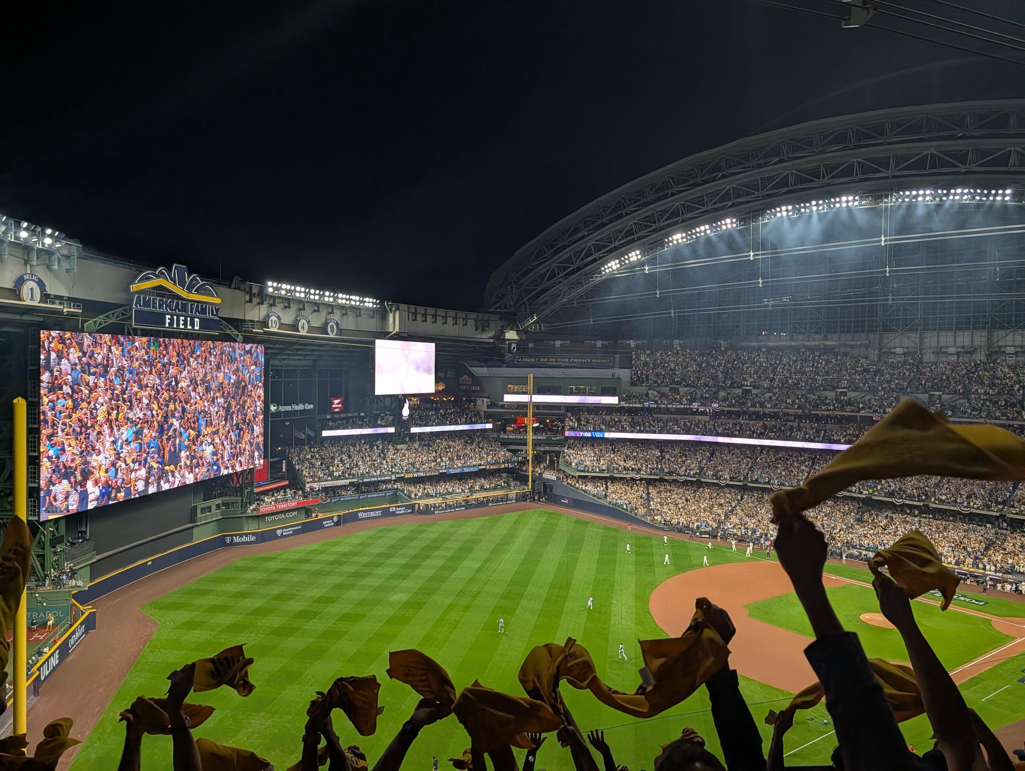 Real Fan View taken from Section 437 at American Family Field by Anonymous User