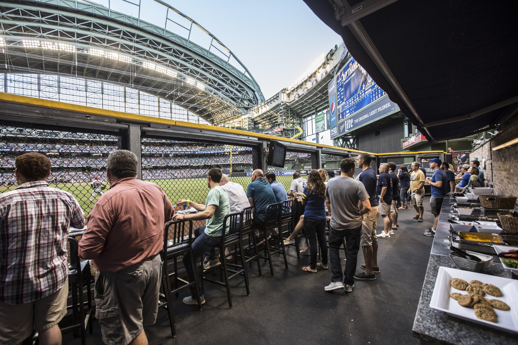 Real Fan View taken from Bullpen at American Family Field by Anonymous User