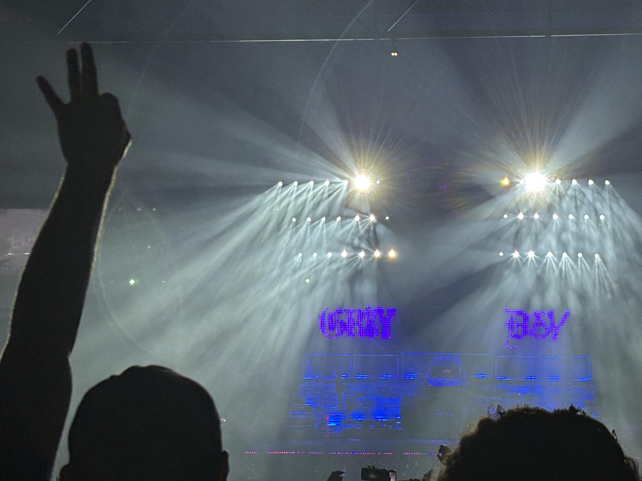 Real Fan View taken from GA Bleachers at American Family Insurance Amphitheater - Summerfest Grounds by Monica S