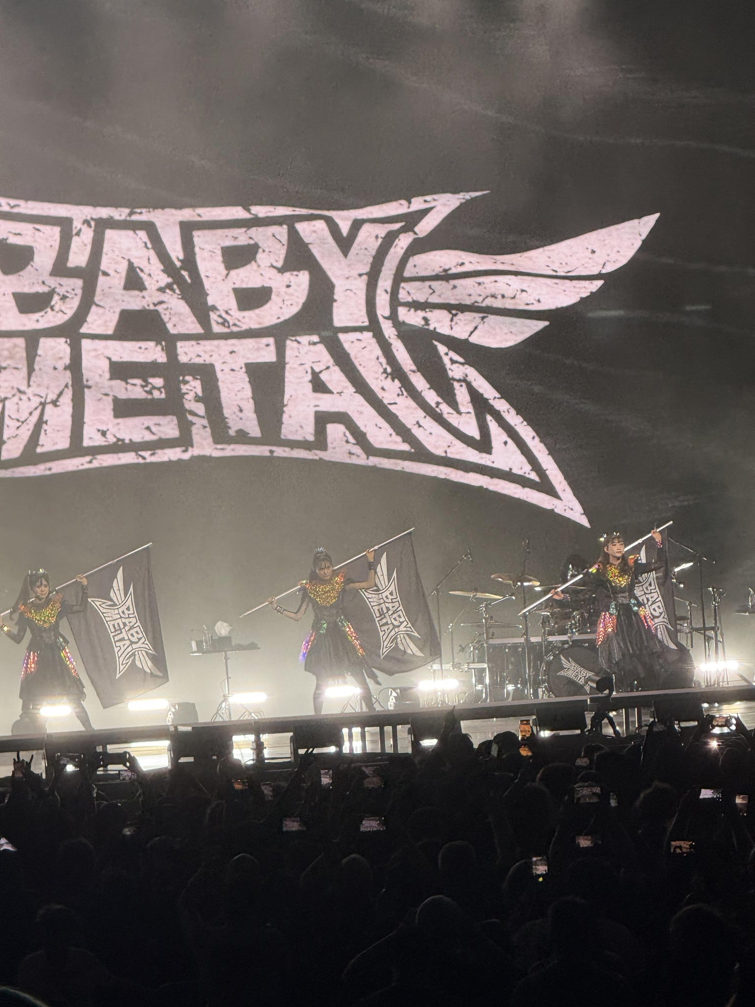 Real Fan View taken from Section 104 at Ameris Bank Amphitheatre by Scott K
