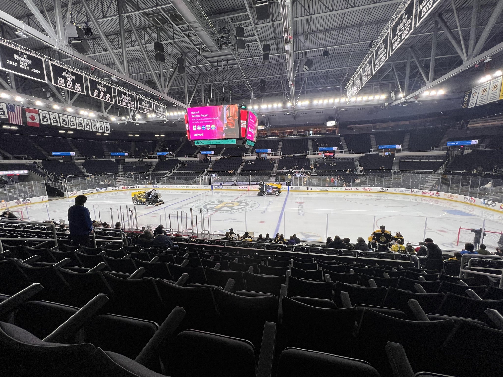 Real Fan View taken from Section 107 at Amica Mutual Pavilion by Anthony S