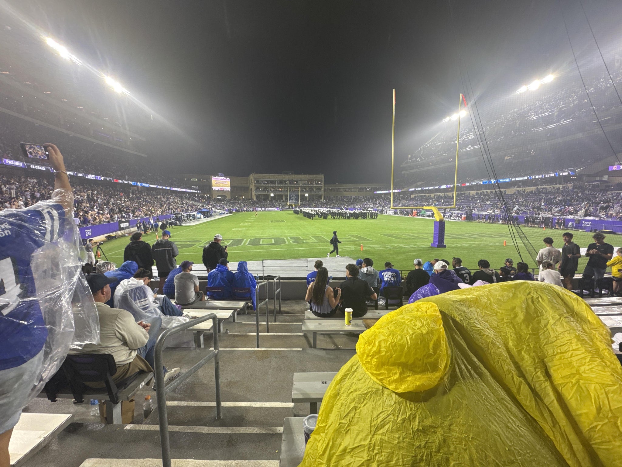 Real Fan View taken from Section 116 at Amon G. Carter Stadium by Karina S