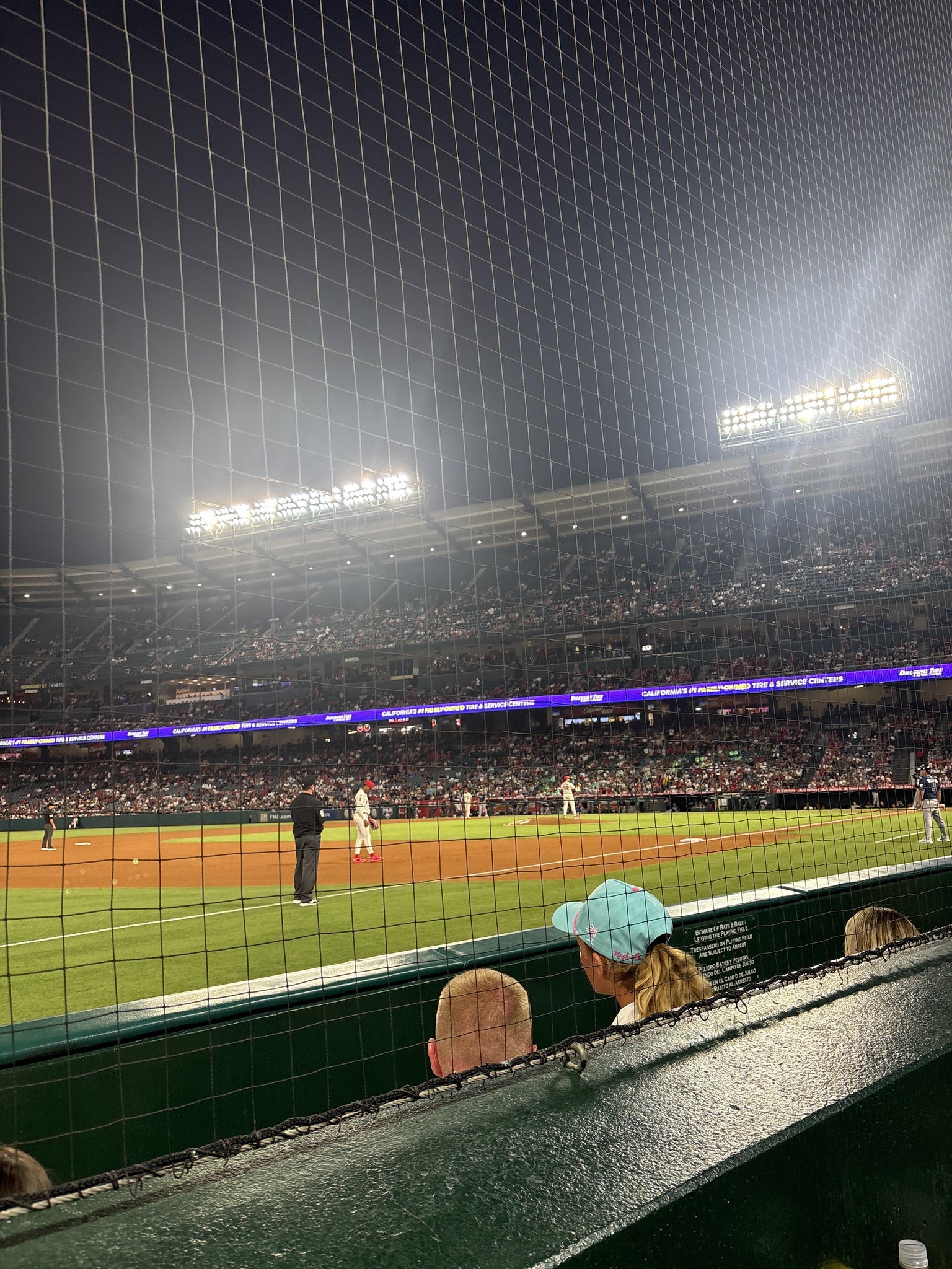 Real Fan View taken from Section 109 at Angel Stadium by Kionna S