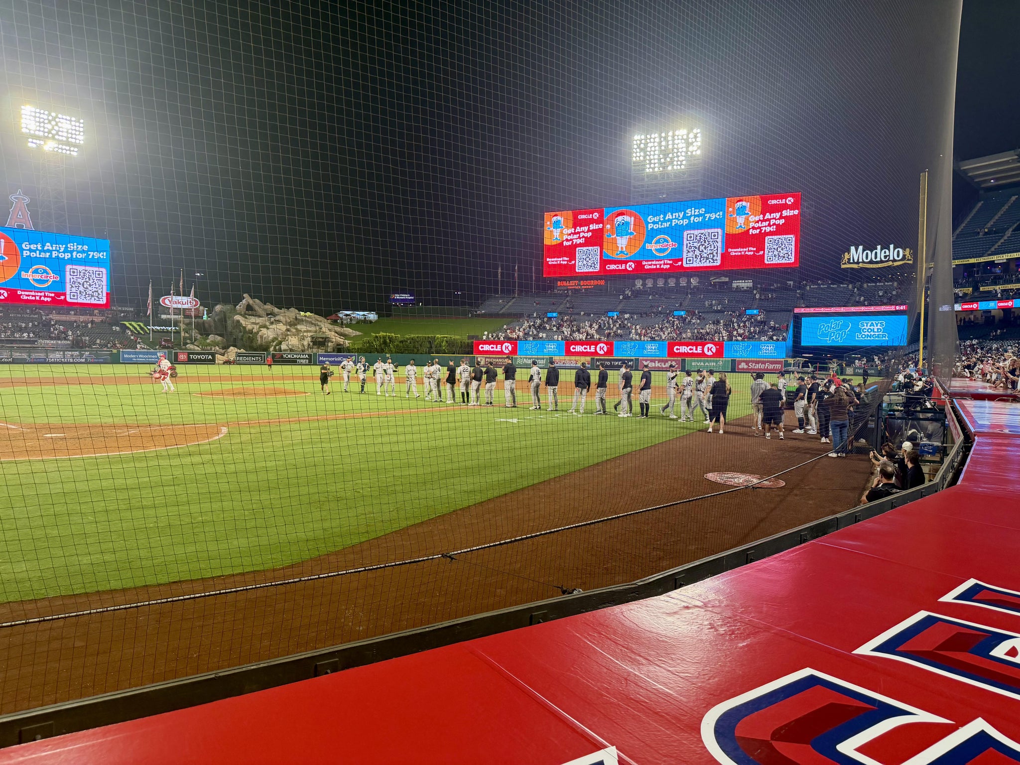 Real Fan View taken from Section 120 at Angel Stadium by Anonymous User