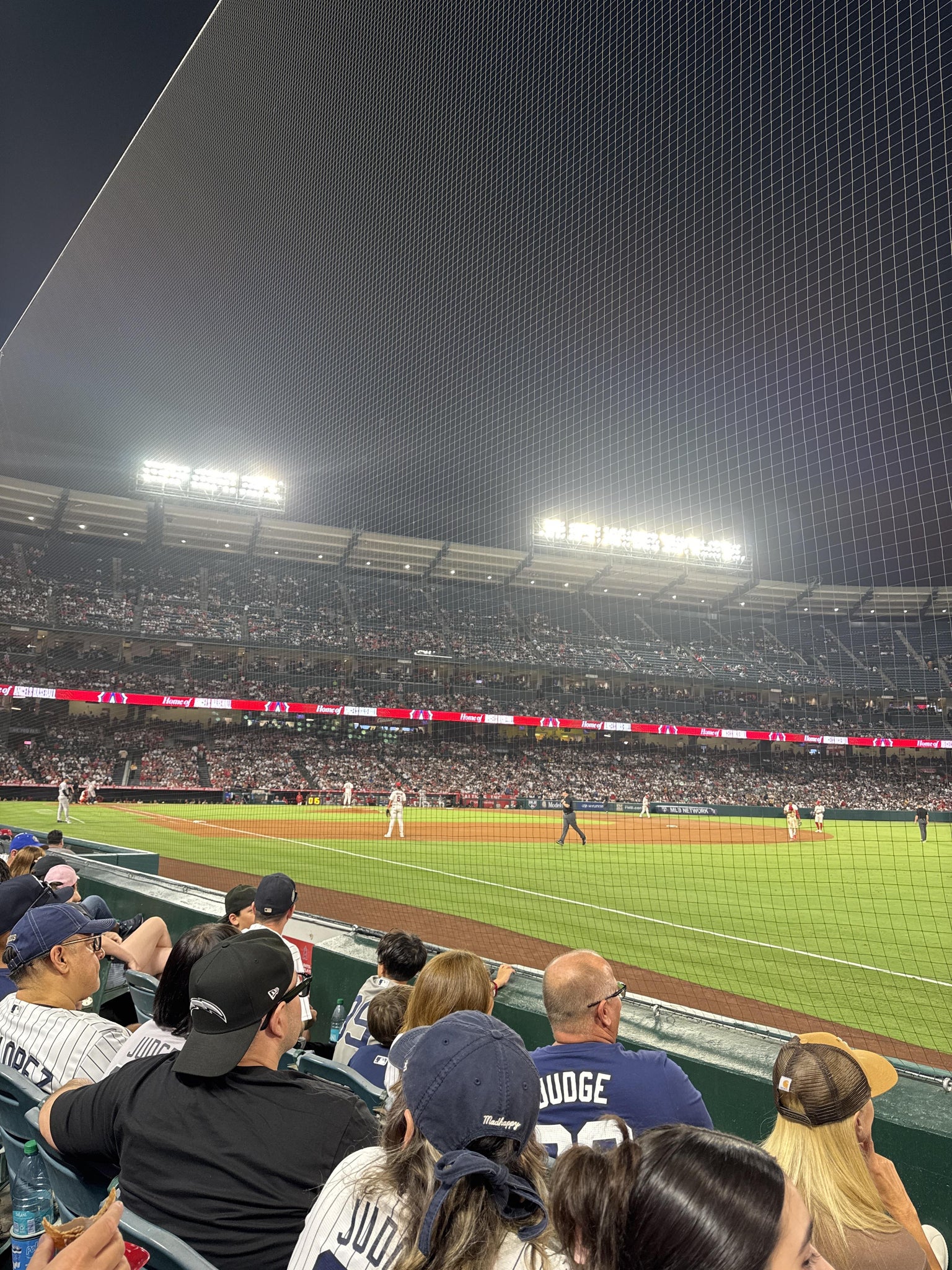 Real Fan View taken from Section 129 at Angel Stadium by Anonymous User
