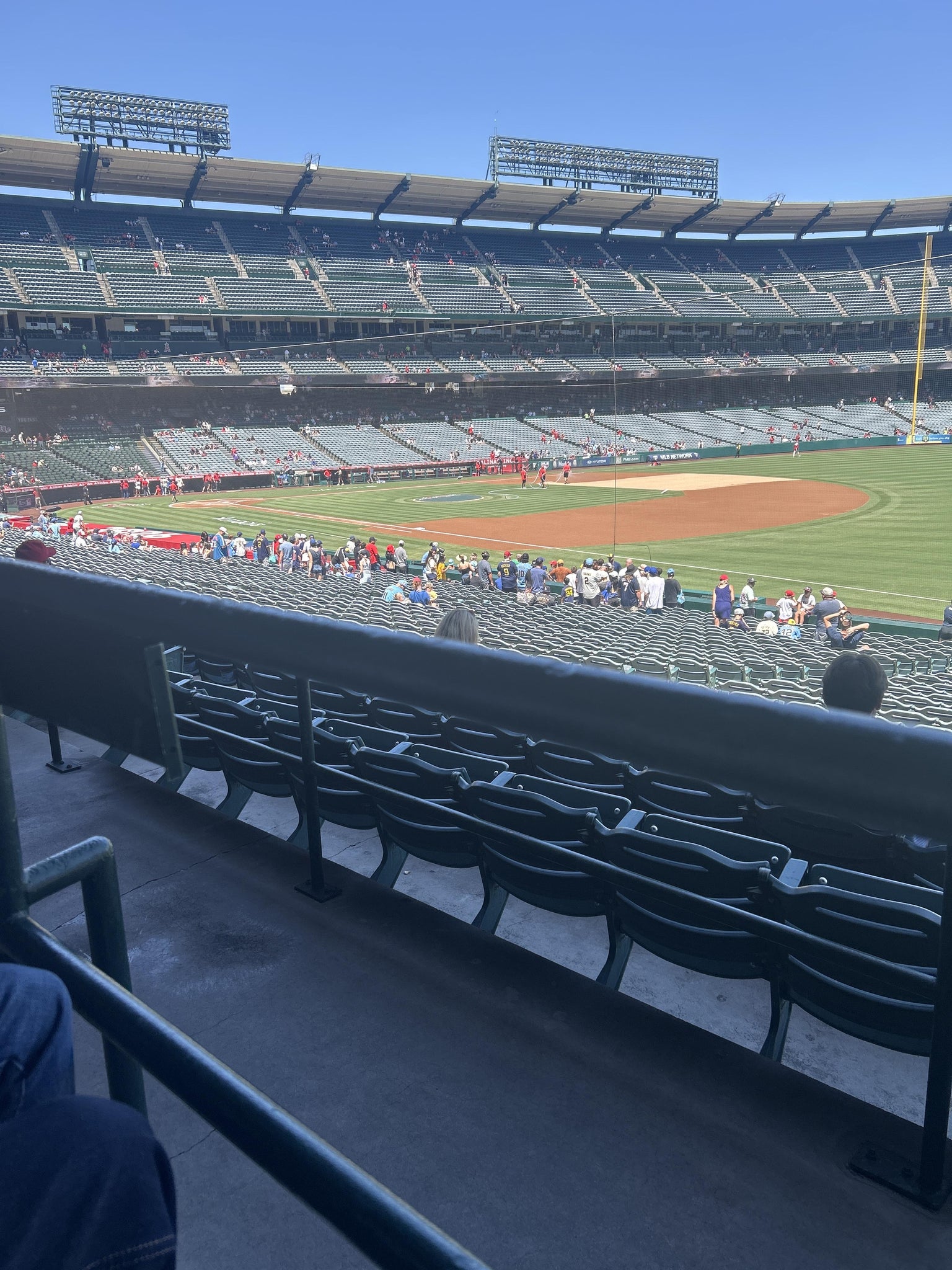 Real Fan View taken from Section 227 at Angel Stadium by David C