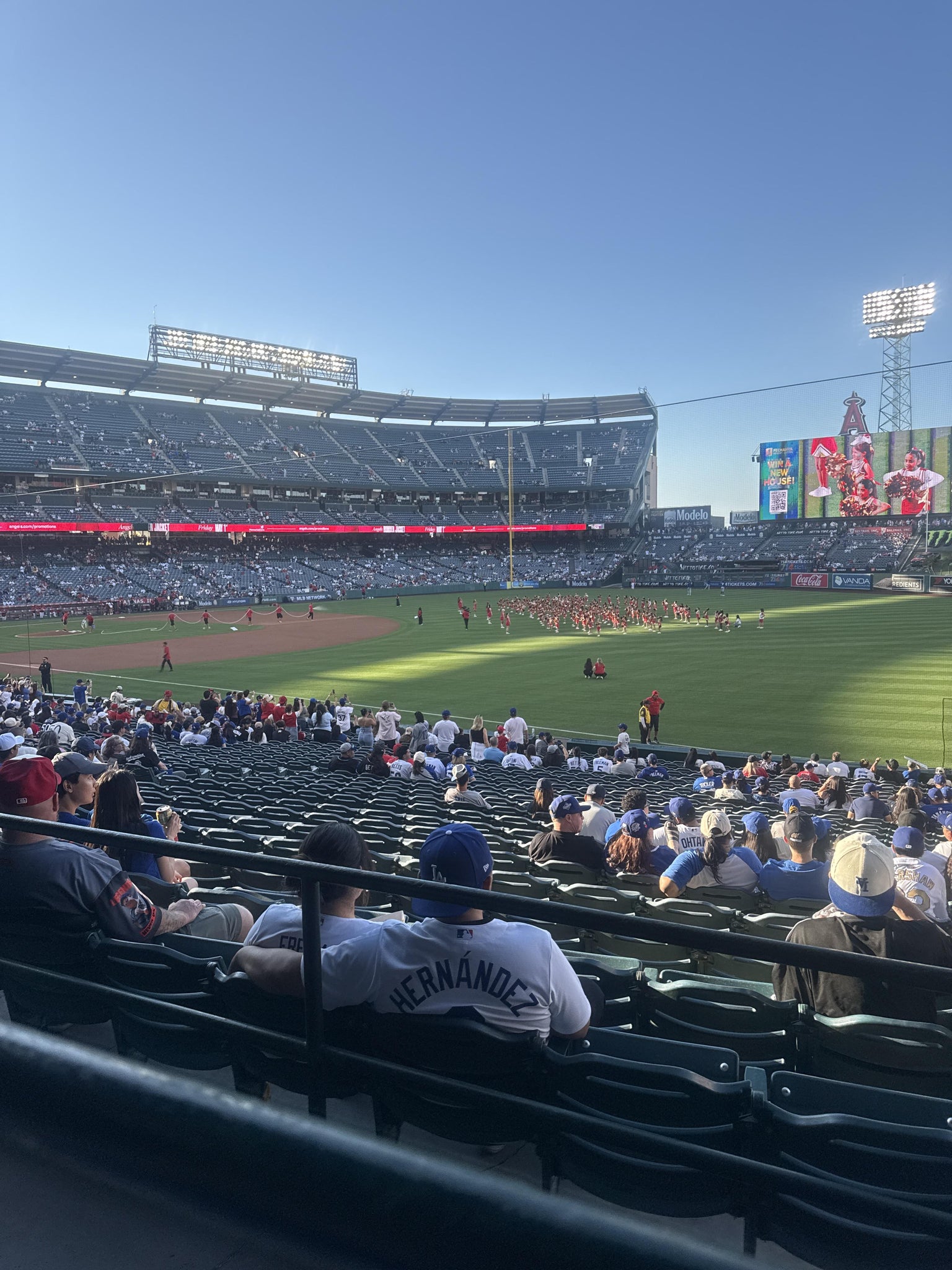 Real Fan View taken from Section 228 at Angel Stadium by Daniel R
