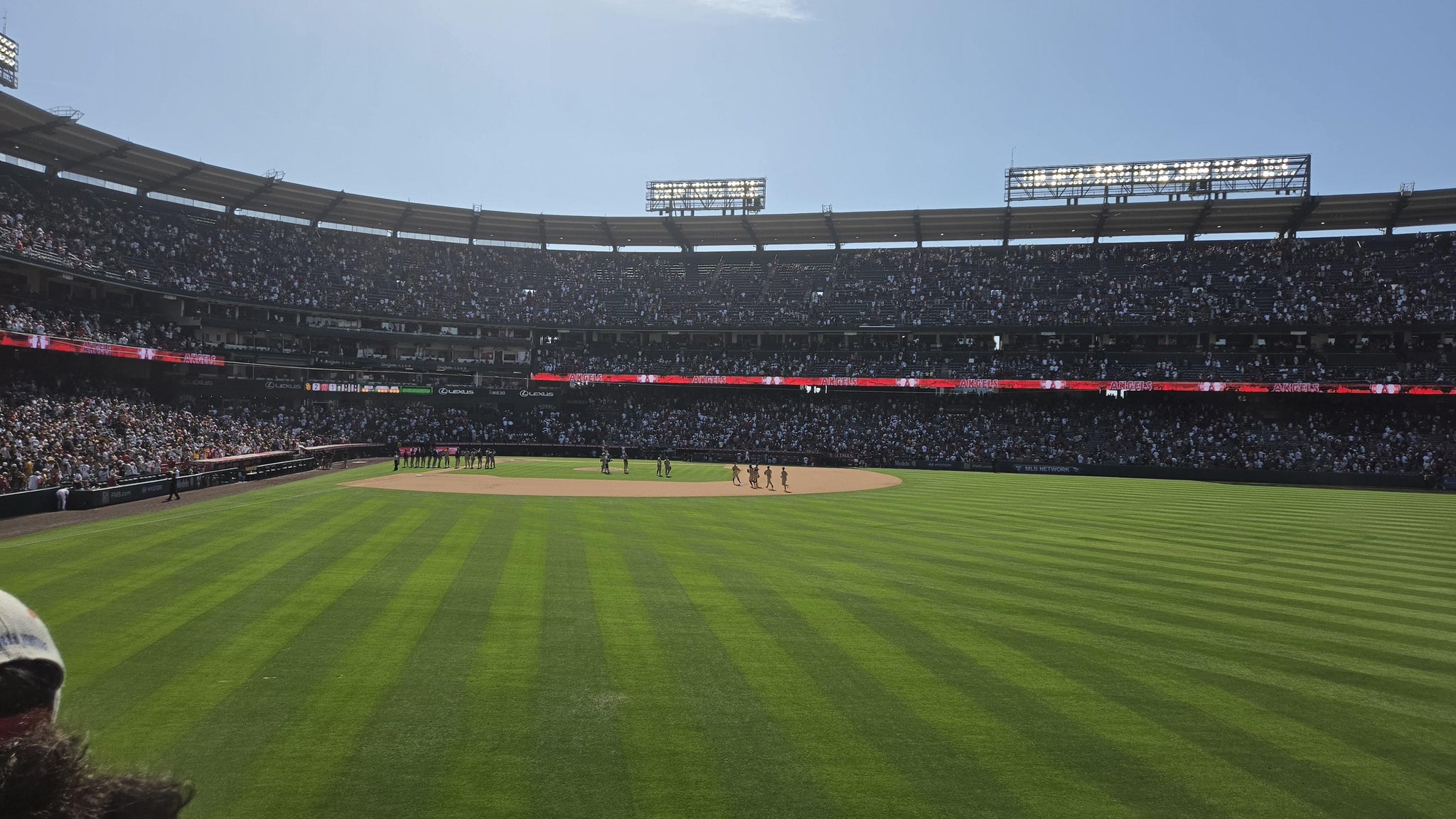 Real Fan View taken from Section 237 at Angel Stadium by Regina A