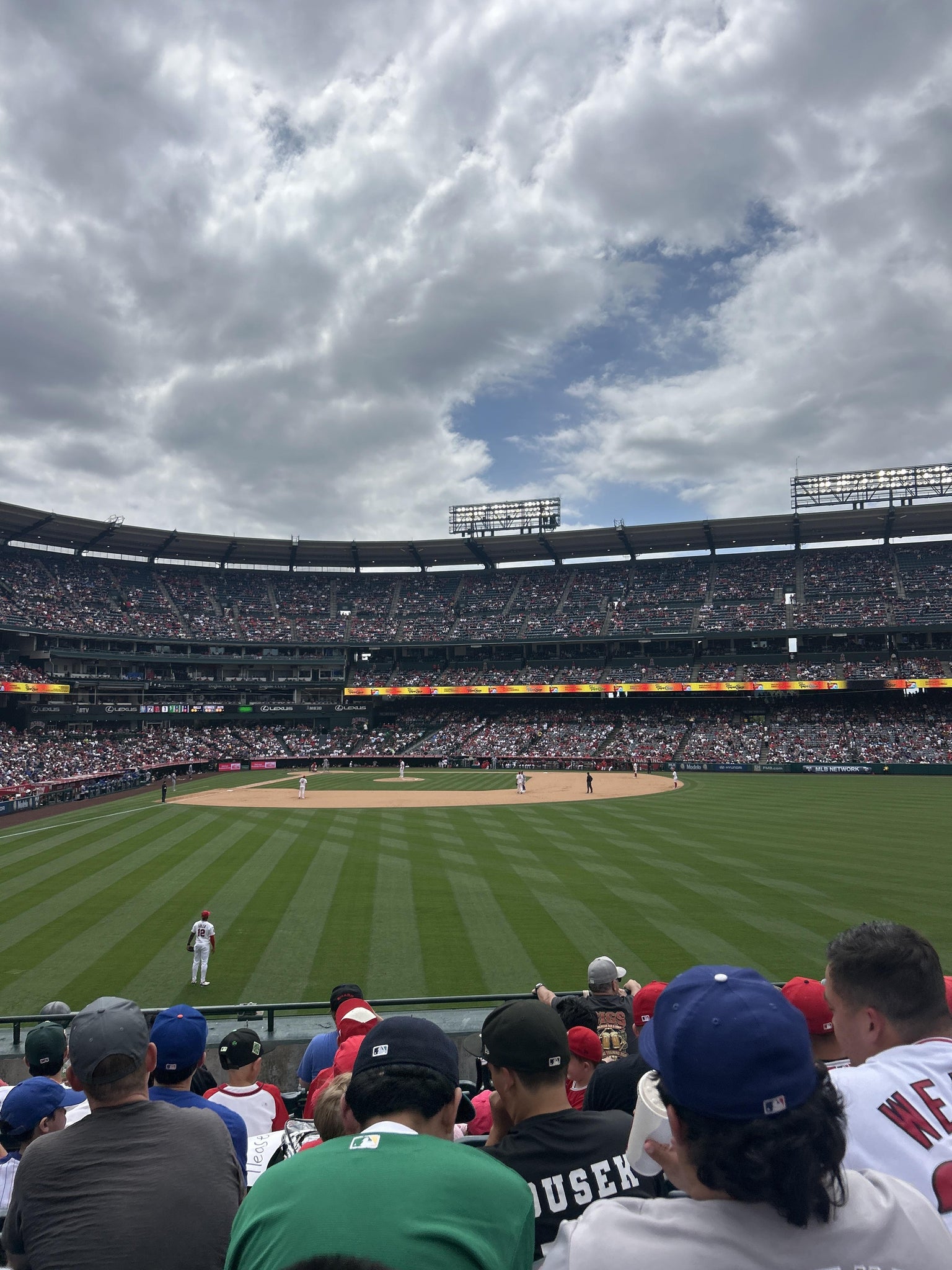Real Fan View taken from Section 237 at Angel Stadium by Lauren L