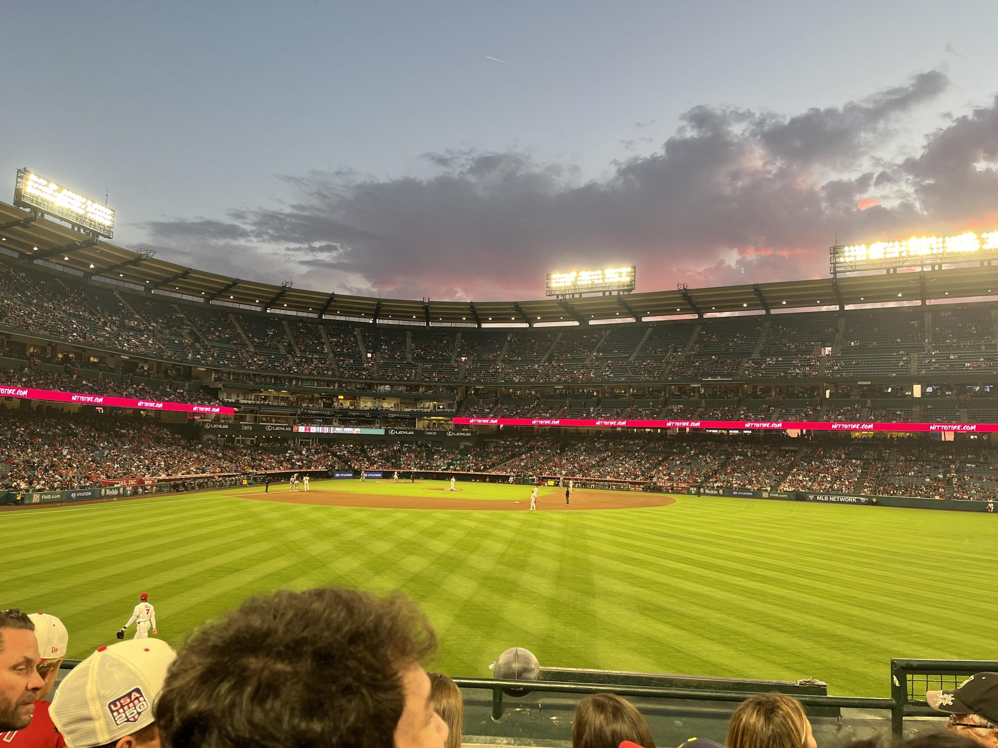 Real Fan View taken from Section 238 at Angel Stadium by Emma B