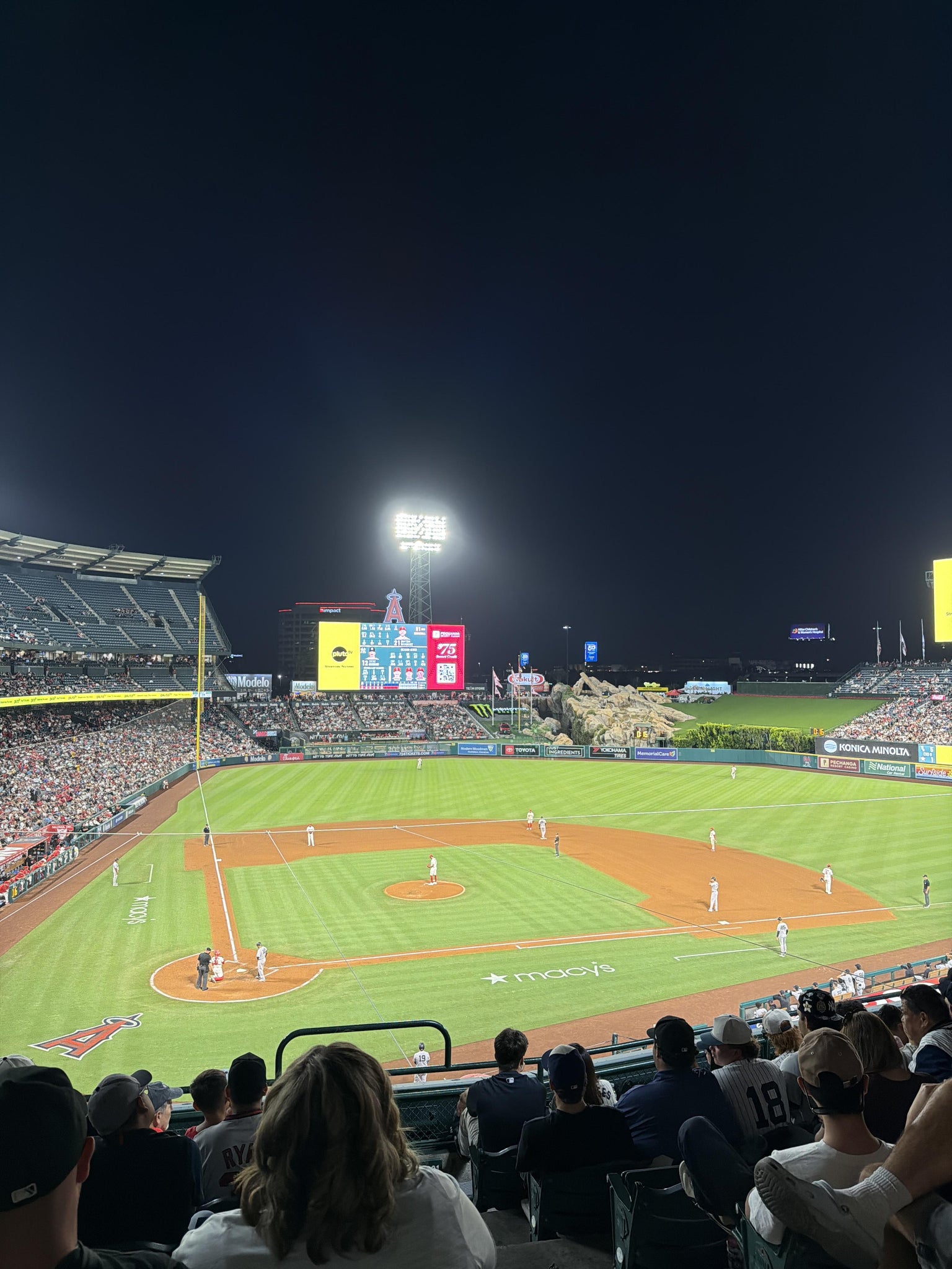 Real Fan View taken from Section 330 at Angel Stadium by Armani M