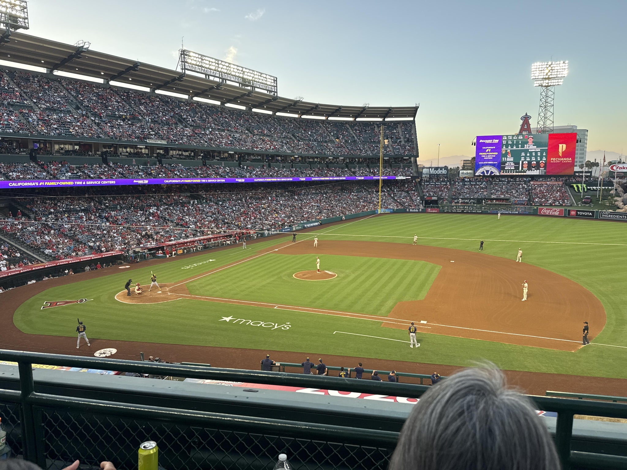 Real Fan View taken from Section 335 at Angel Stadium by Jeff M