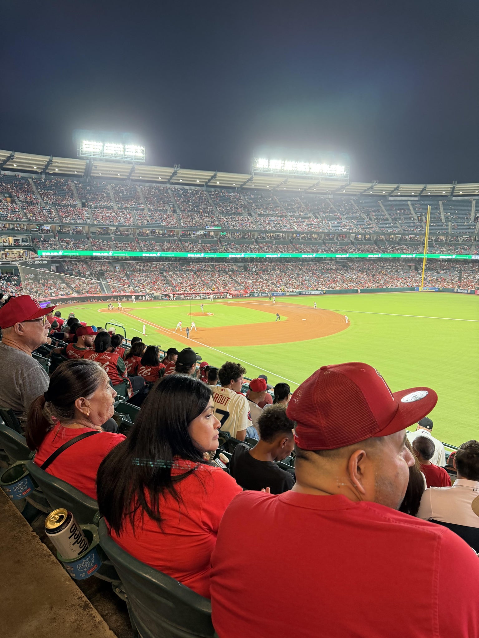 Real Fan View taken from Section 344 at Angel Stadium by Anonymous User