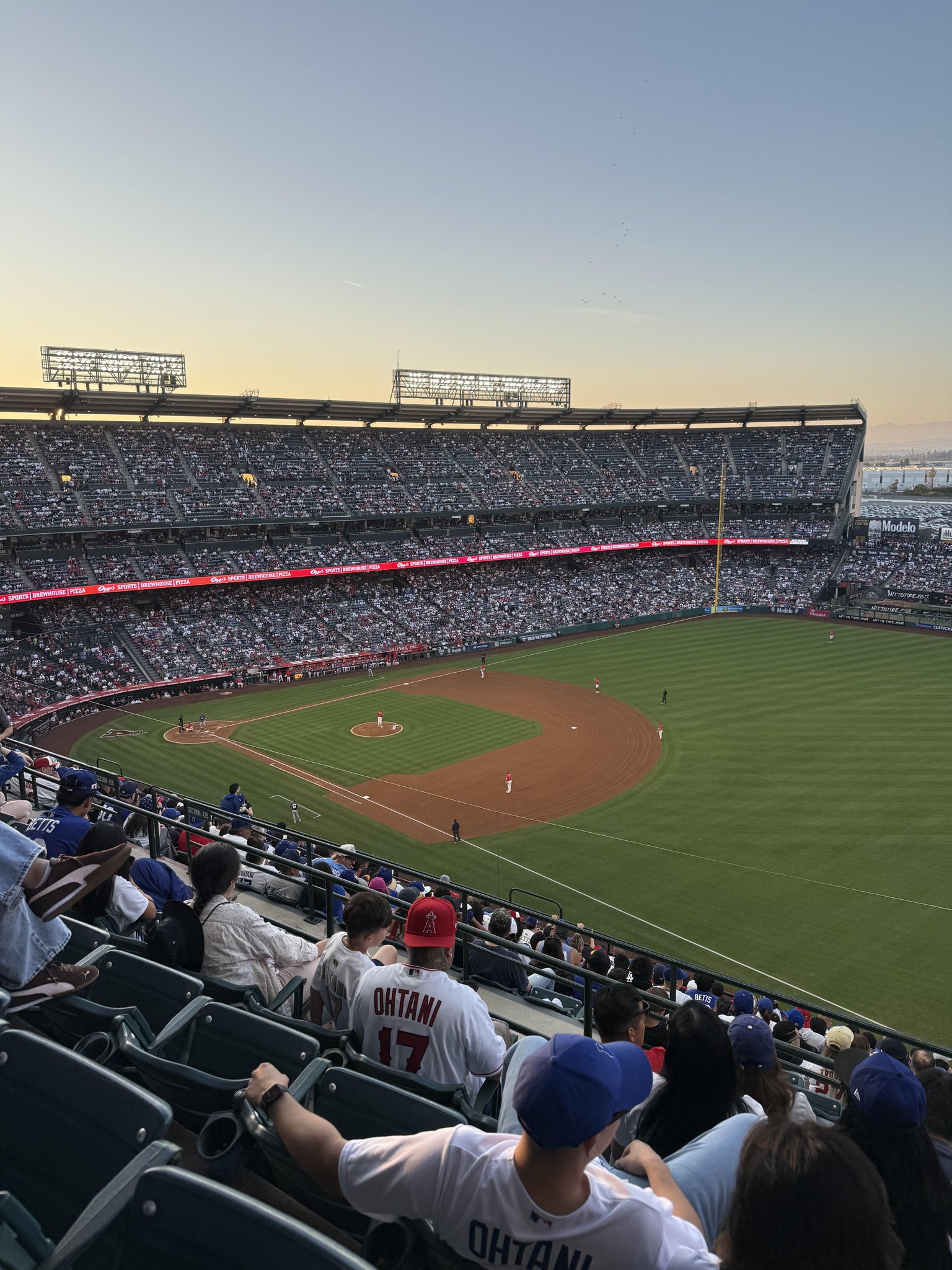 Real Fan View taken from Section 532 at Angel Stadium by Julian F