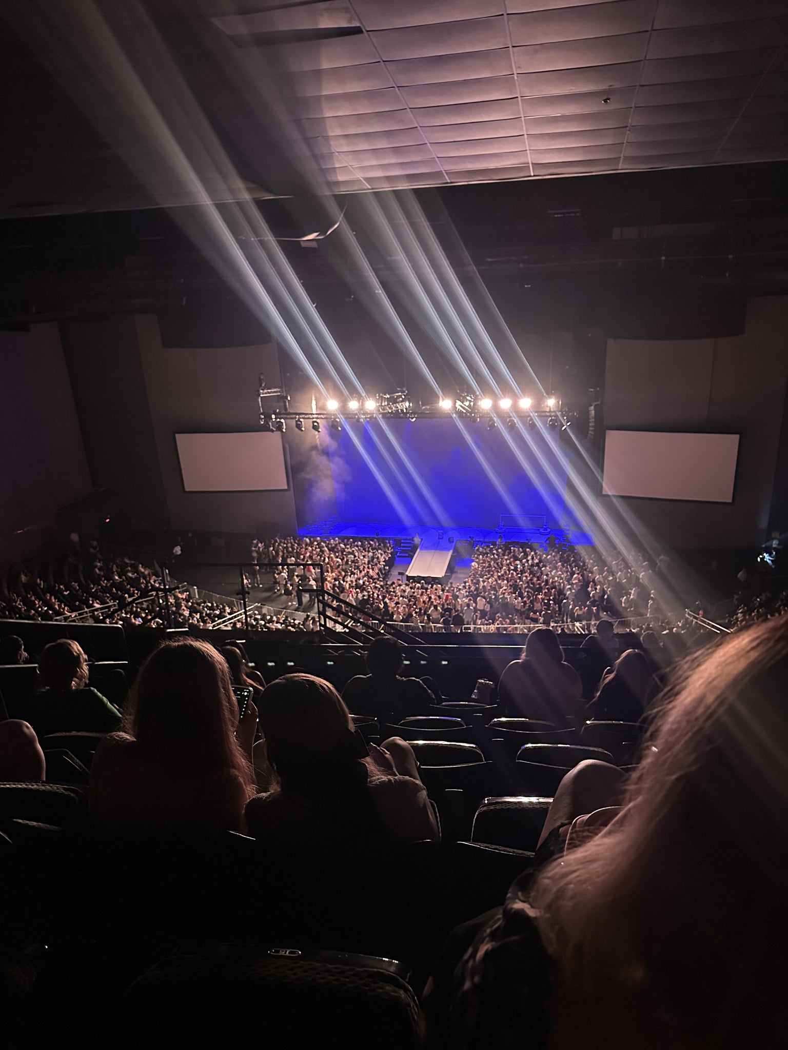 Real Fan View taken from Balcony 303 at Arizona Financial Theatre by Anonymous User
